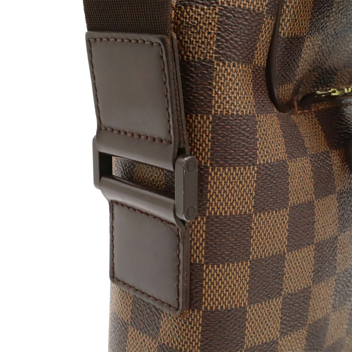 Louis Vuitton Brown Pvc Coated Canvas Shoulder Bag (Pre-Owned)
