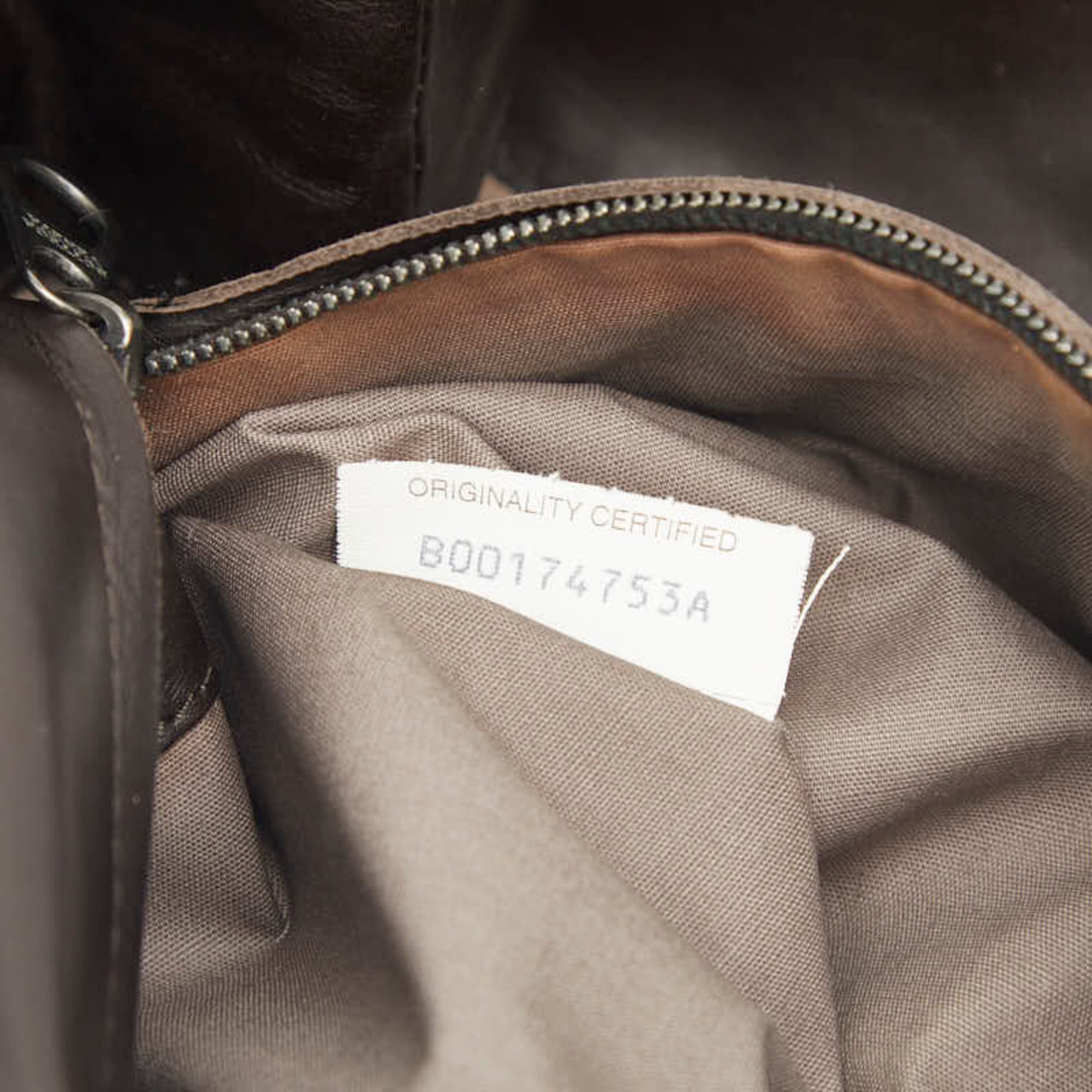 Bottega Veneta Dark Brown Leather Tote Bag (Pre-Owned)