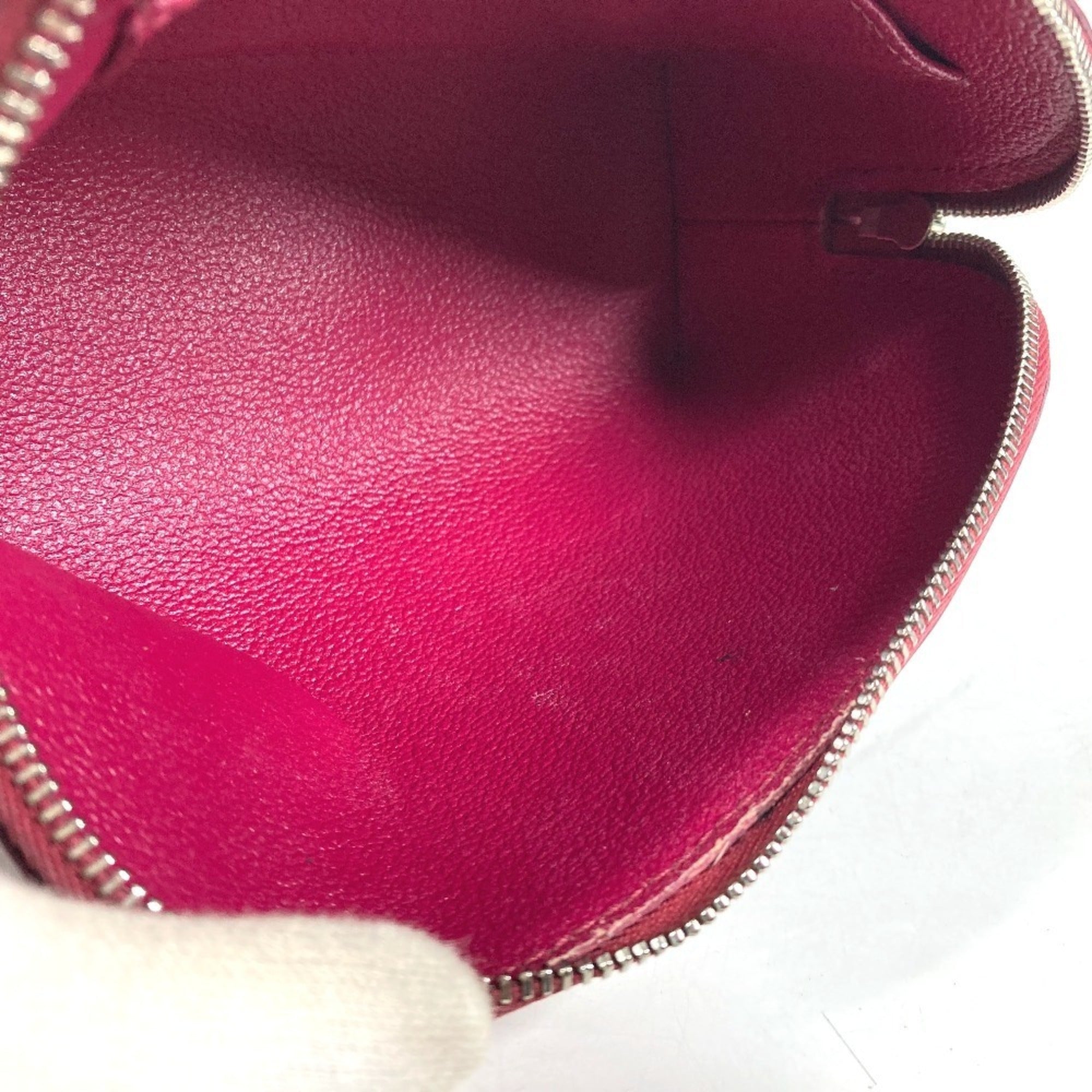 Louis Vuitton Fuchsia Pink Pink Epi Leather Pochette Pouch (Pre-Owned)