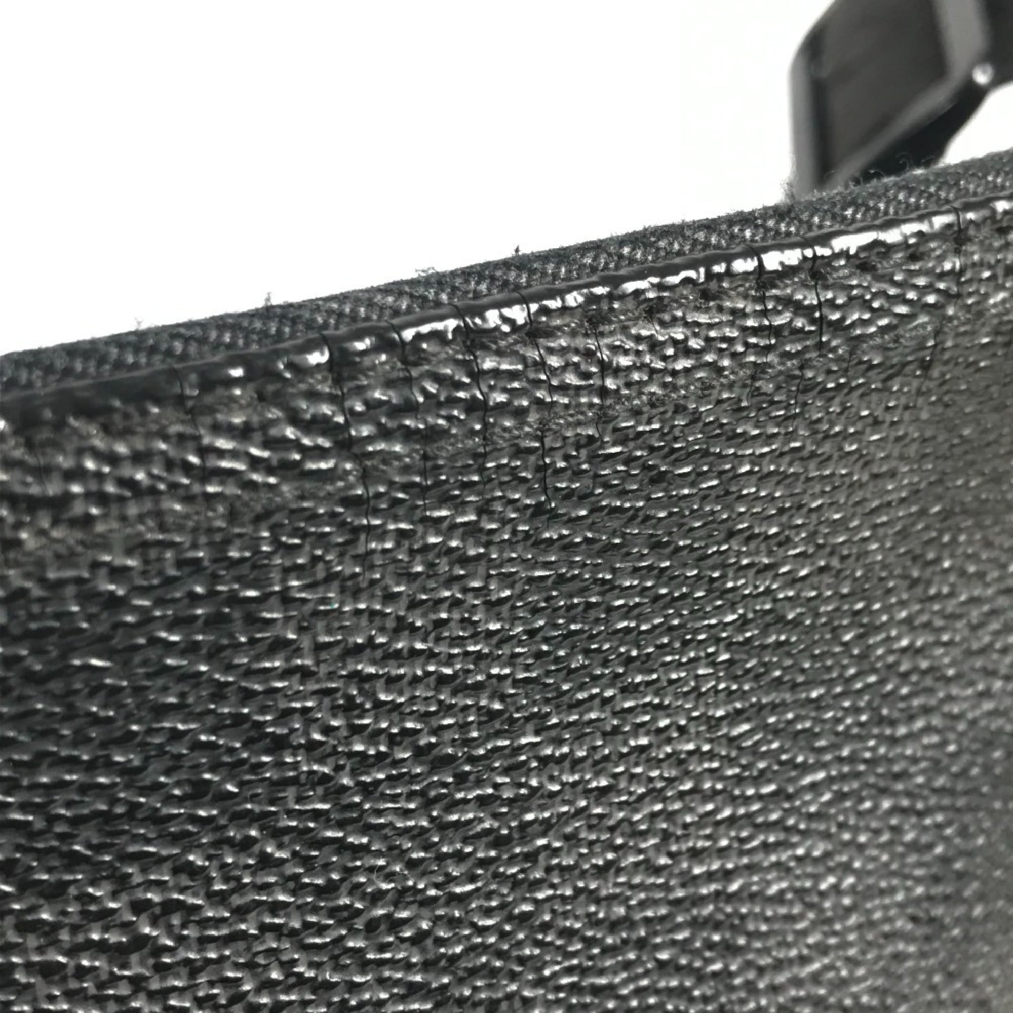 Louis Vuitton Black Galle Damier Graphite Shoulder Bag (Pre-Owned)