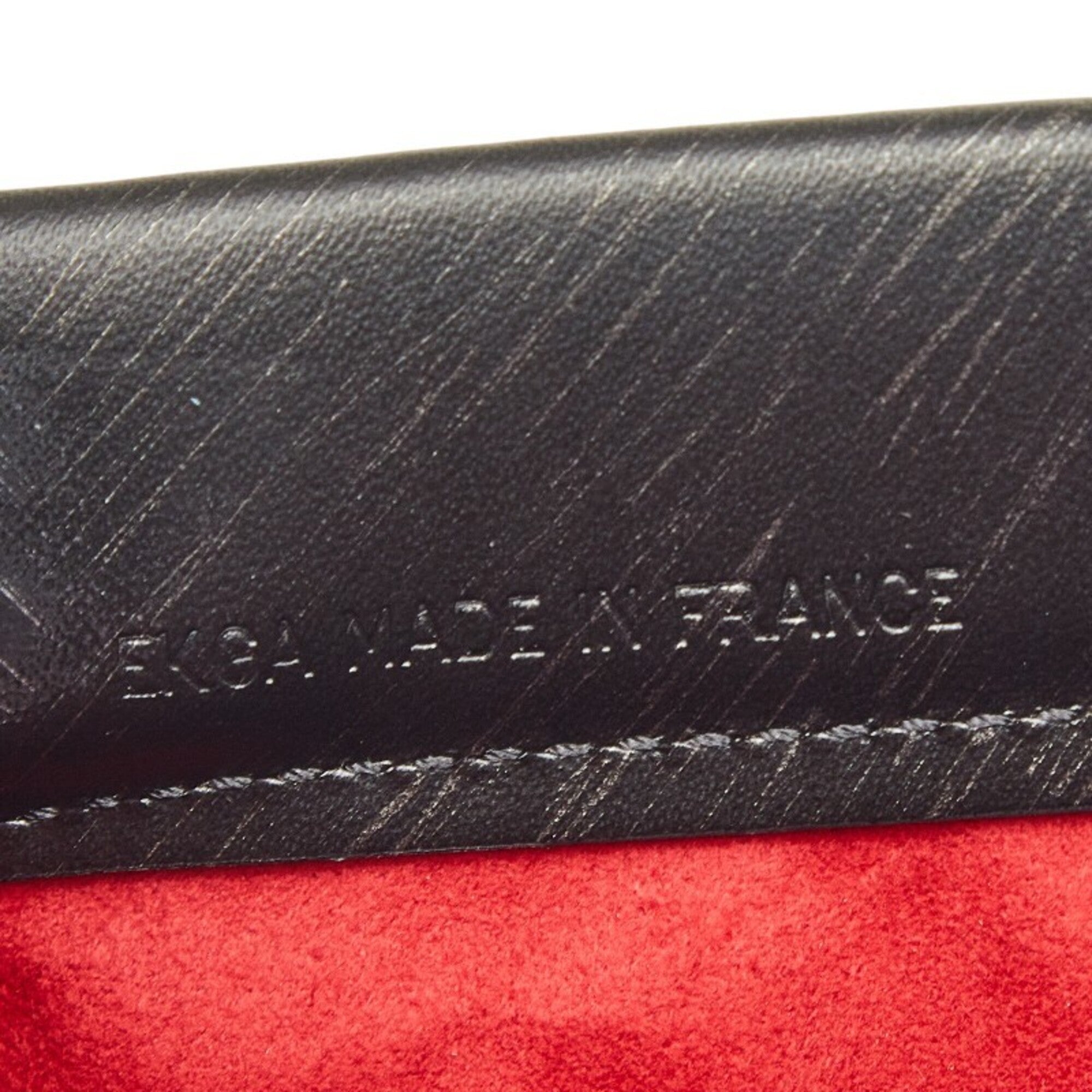 Cartier Black Leather Handbag (Pre-Owned)