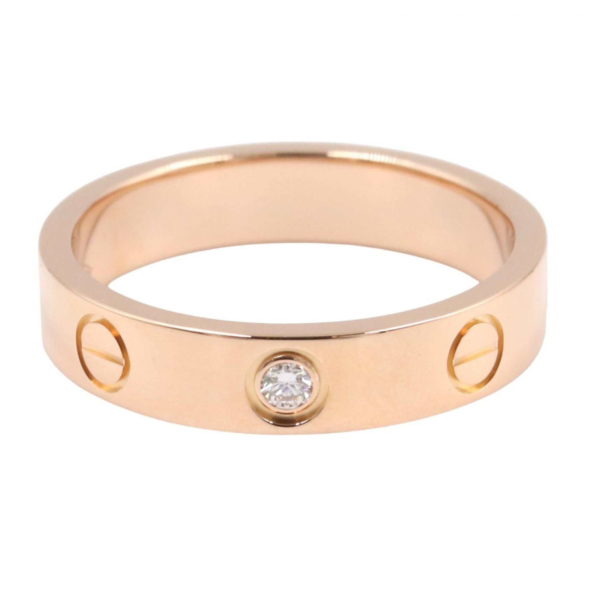 Cartier Gold Clear Pink Gold (18K) Band Ring (Pre-Owned)