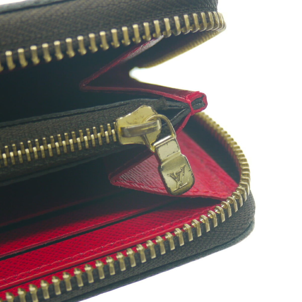 Louis Vuitton Brown Cerise Damier Canvas Long Wallet (Bi-Fold) (Pre-Owned)