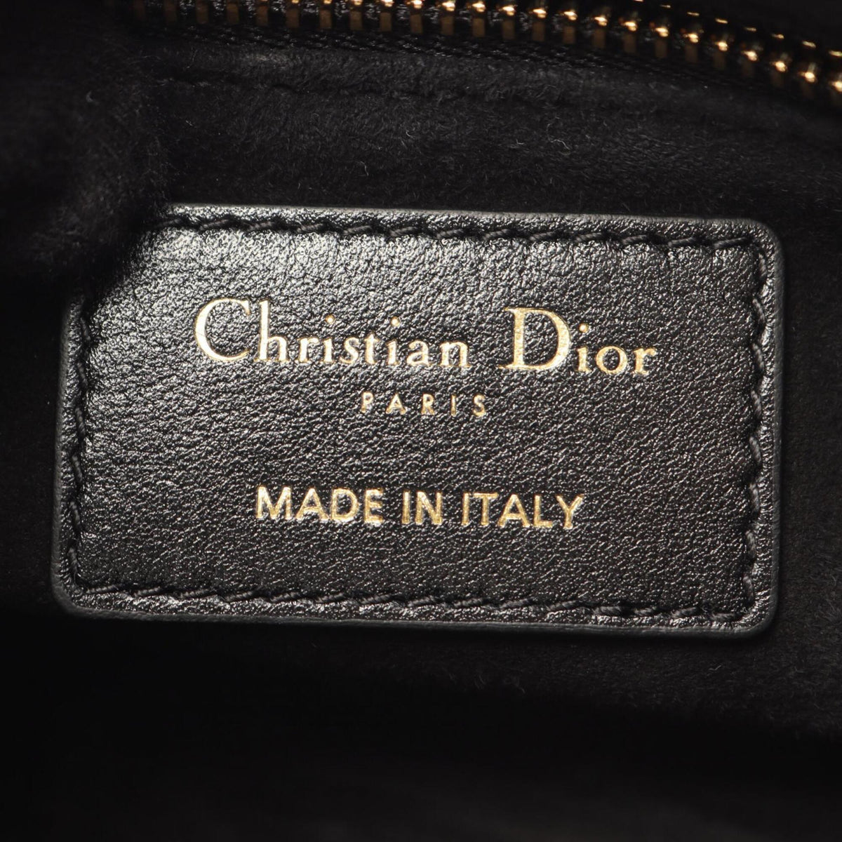 Christian Dior Black Leather Handbag (Pre-Owned)