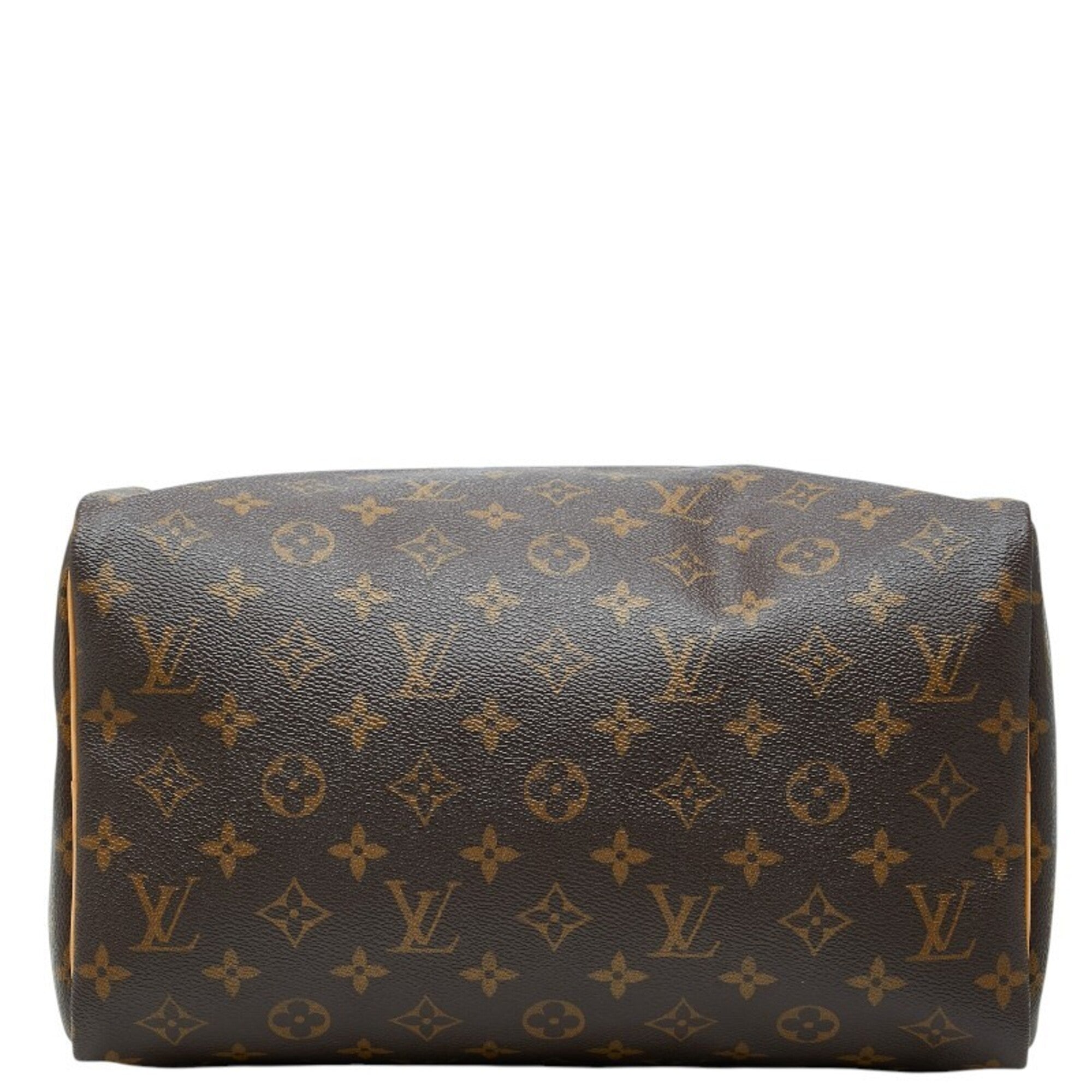 Louis Vuitton Brown Pvc Leather Boston Bag Handbag (Pre-Owned)