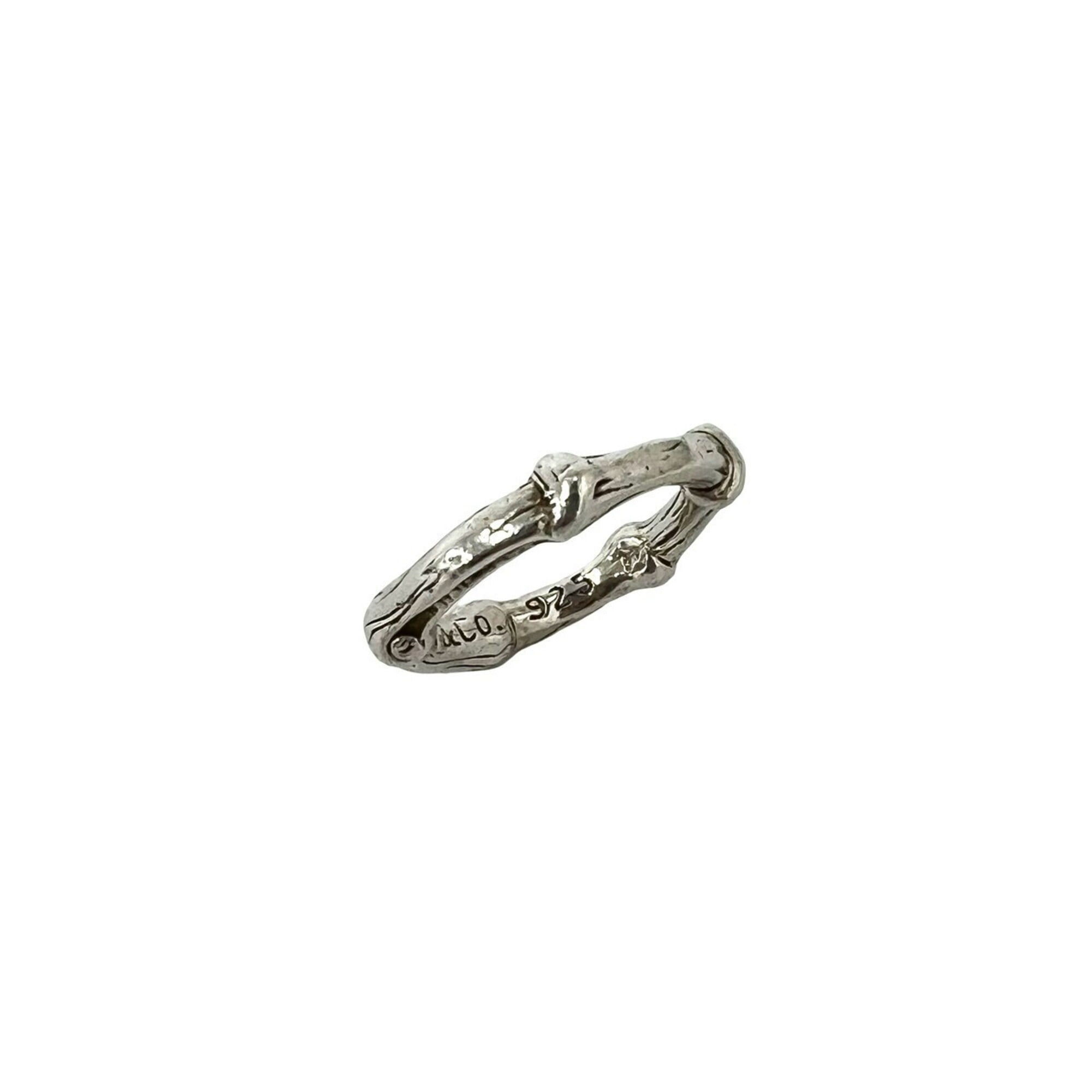 Tiffany Silver Silver 925 Band Ring (Pre-Owned)