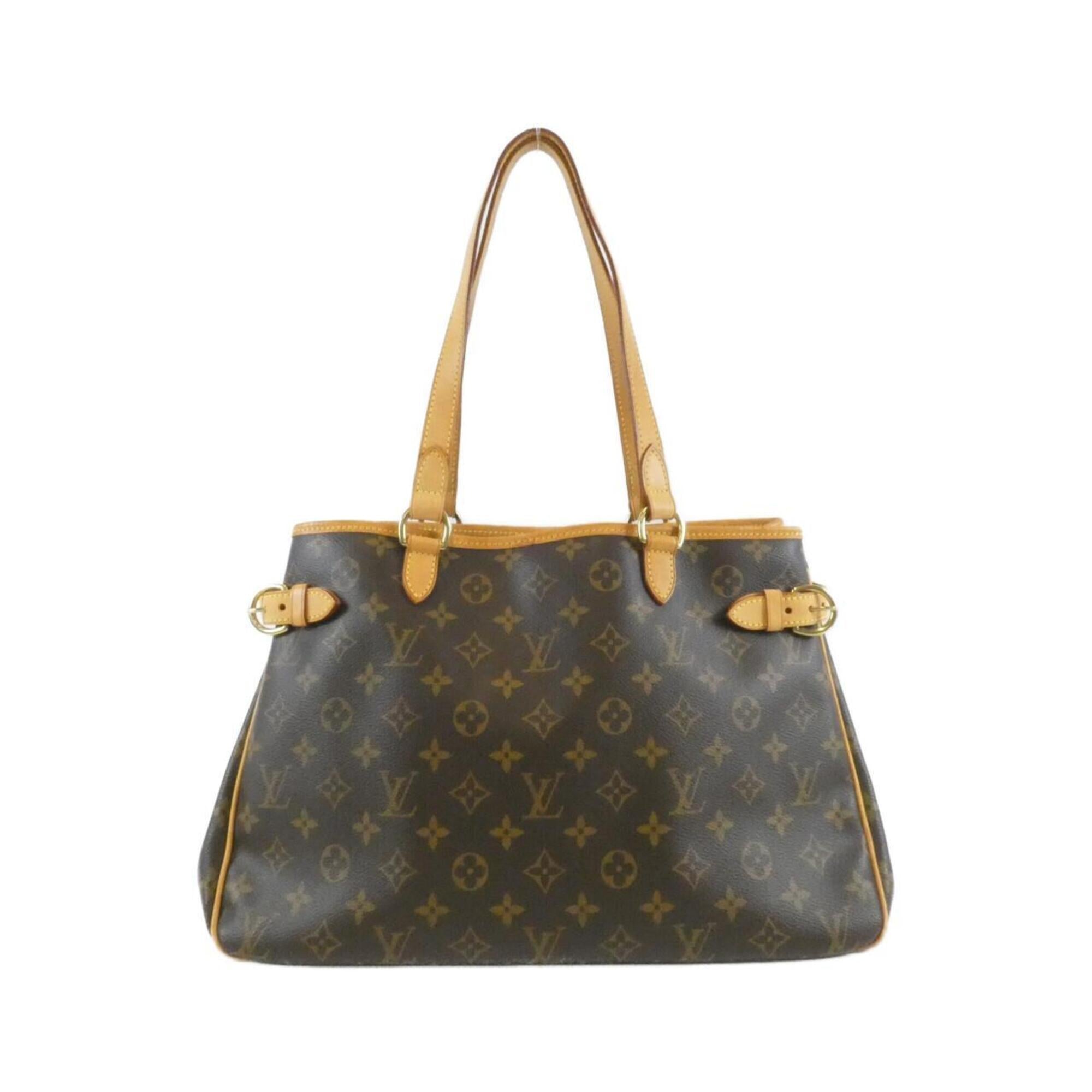 Louis Vuitton Monogram Marron Coated Canvas Handbag (Pre-Owned)