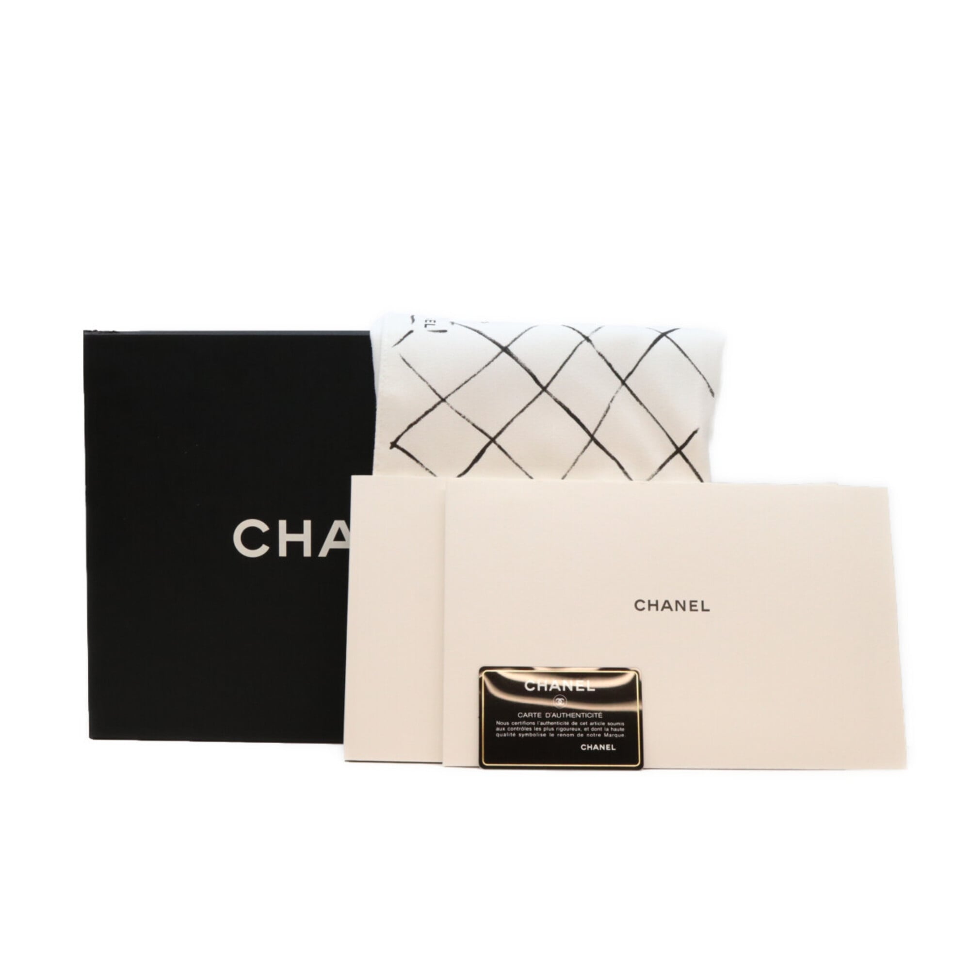 Chanel Black Grained Calfskin Shoulder Bag (Pre-Owned)