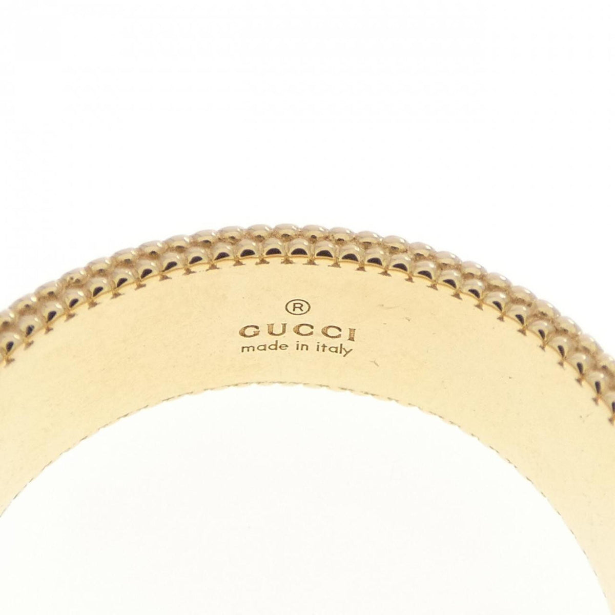 Gucci Yellow Gold (18K) Band Ring (Pre-Owned)