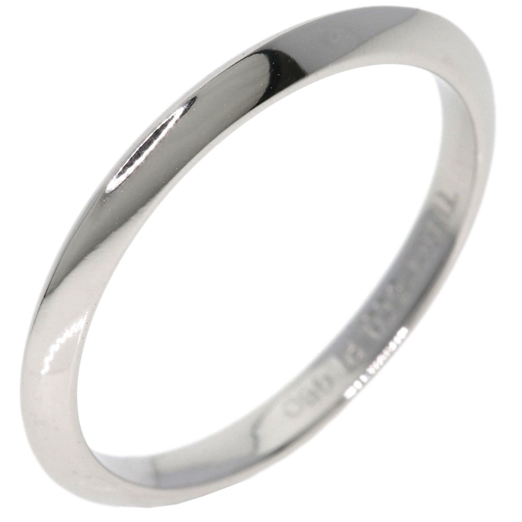 Tiffany Platinum 950 Band Ring (Pre-Owned)