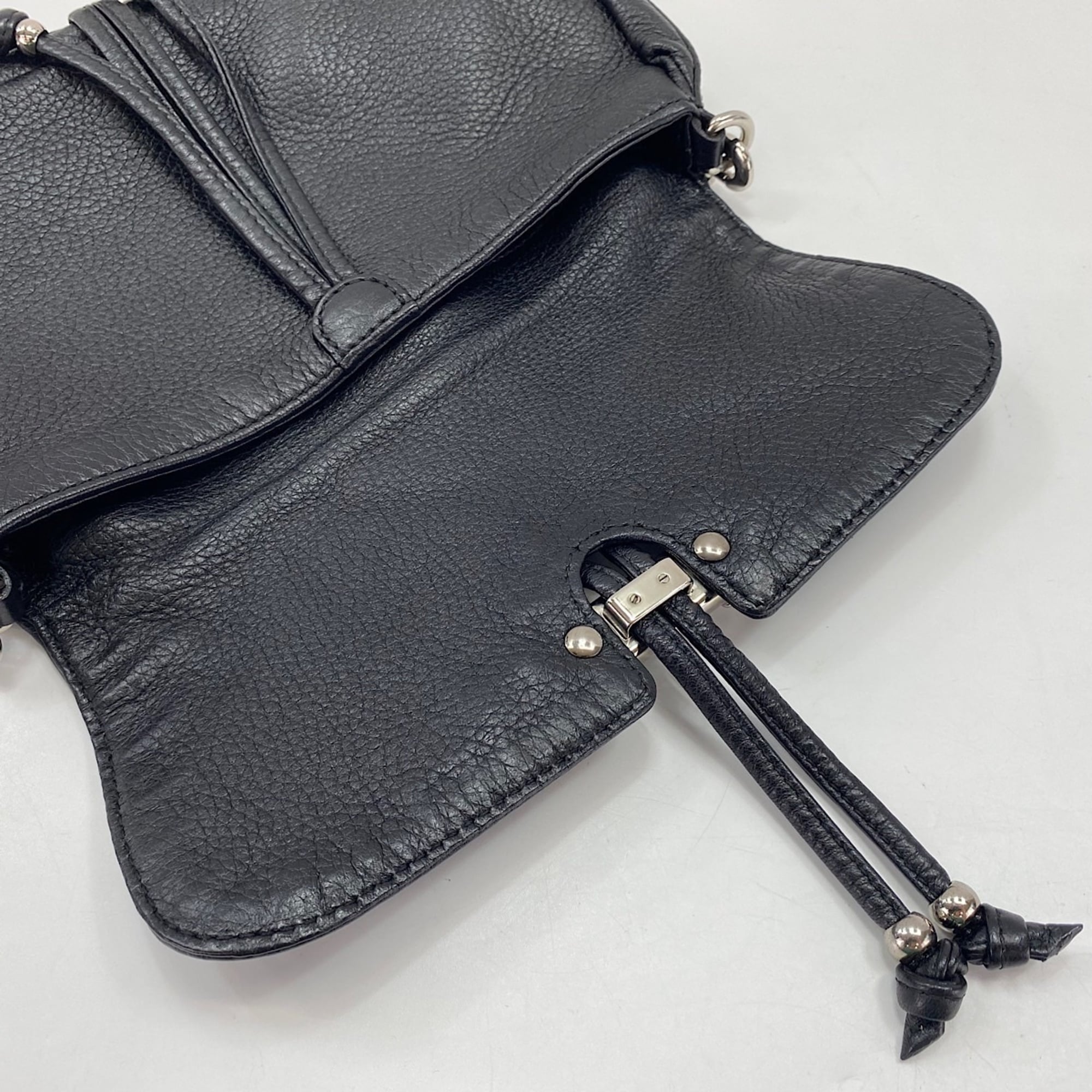 Gucci Bamboo Black Shoulder Bag (Pre-Owned)