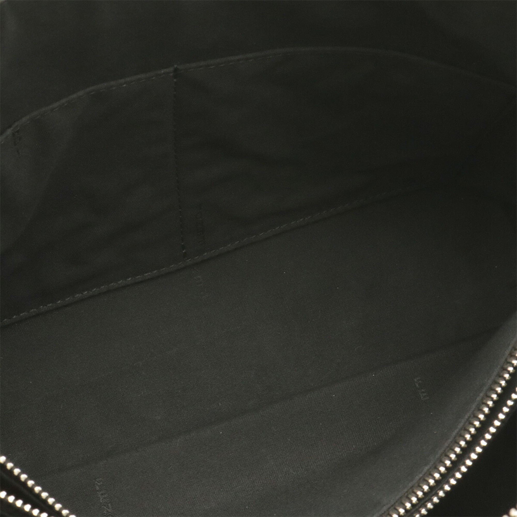 Fendi Black Leather Handbag Shoulder Bag (Pre-Owned)