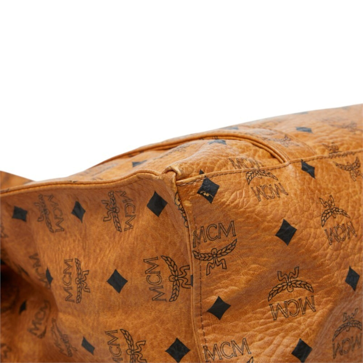 Mcm Brown Pvc Shoulder Bag Tote Bag (Pre-Owned)