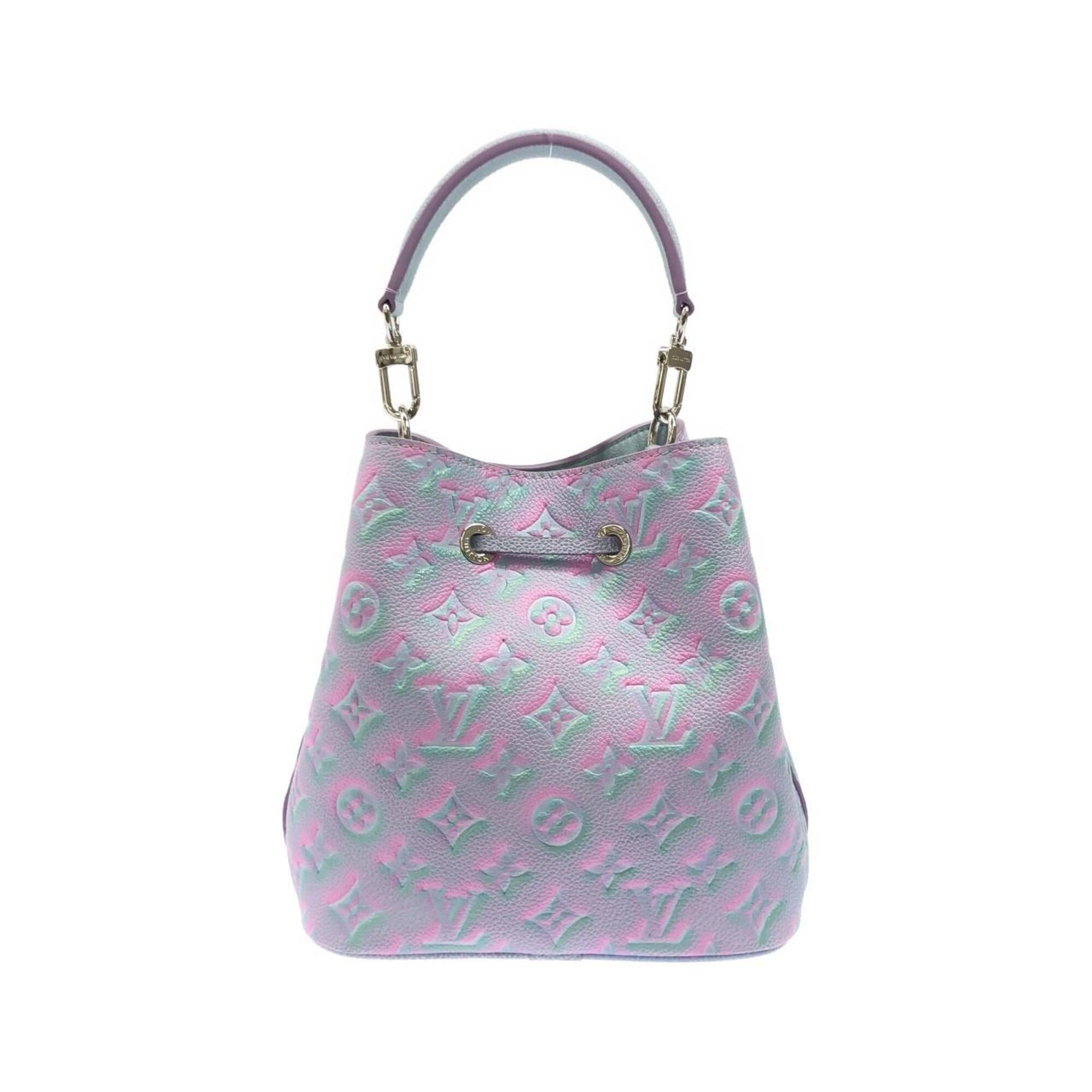 Louis Vuitton Monogram Empreinte Lilac Monogram Empreinte Shoulder Bag (Pre-Owned)