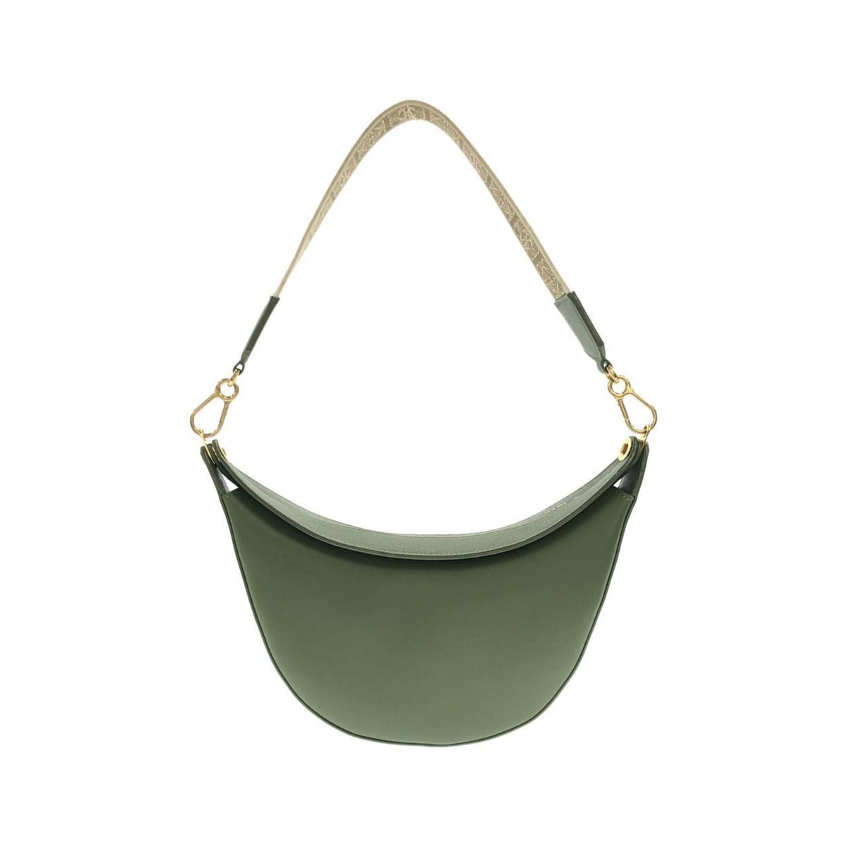 Loewe Green Leather Shoulder Bag (Pre-Owned)