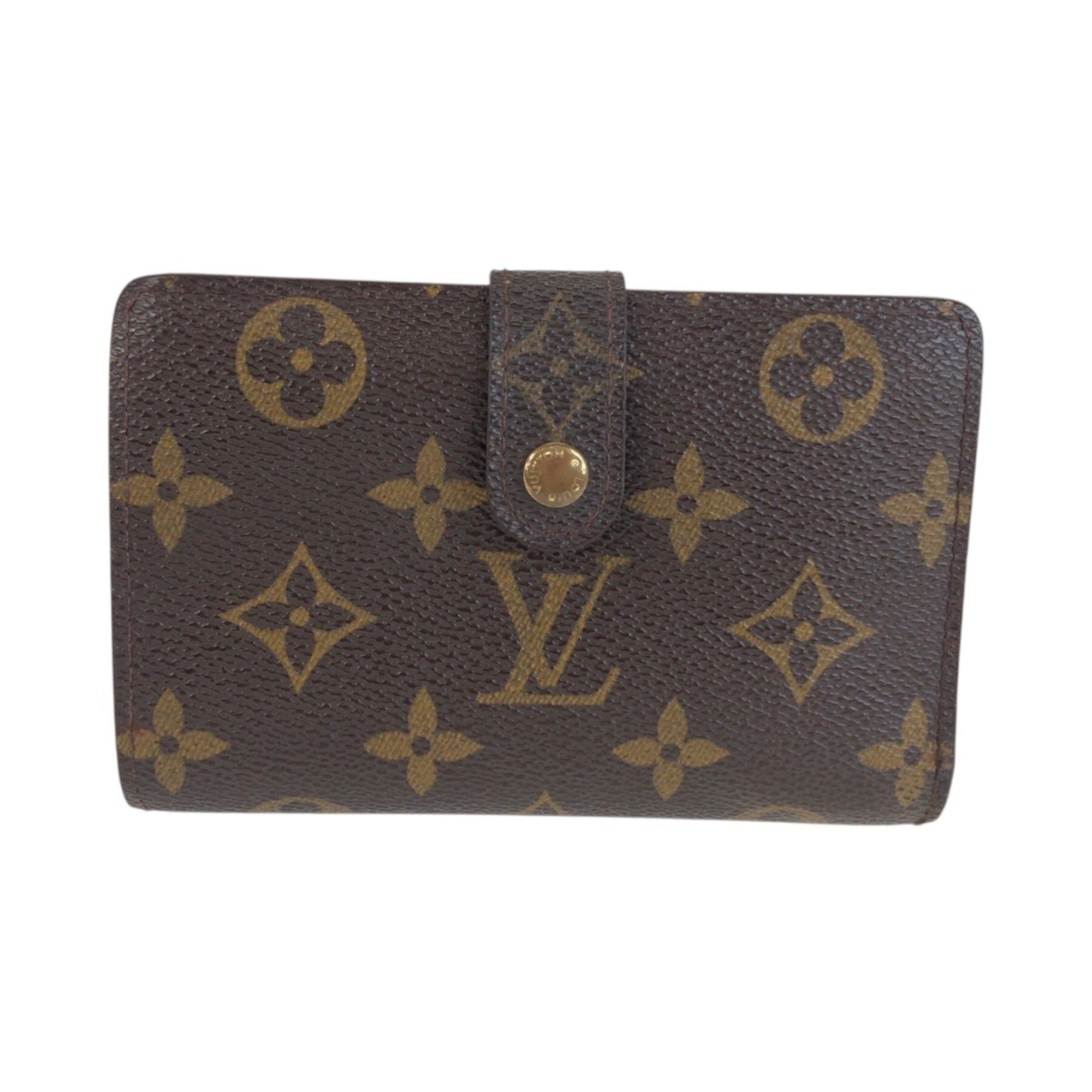 Louis Vuitton Brown Monogram Pvc Wallet (Bi-Fold) (Pre-Owned)
