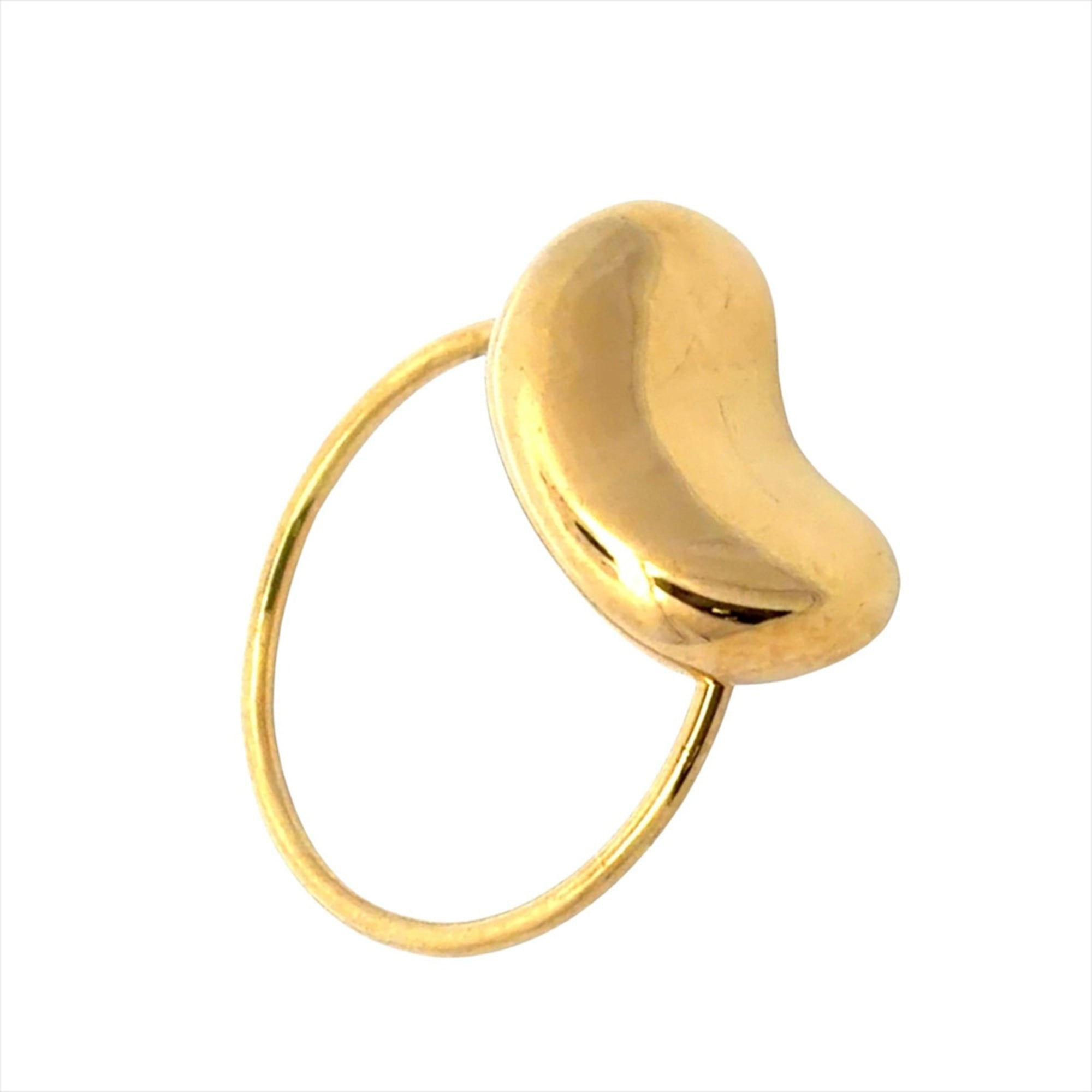 Tiffany Bean Yellow Gold (18K) Band Ring (Pre-Owned)