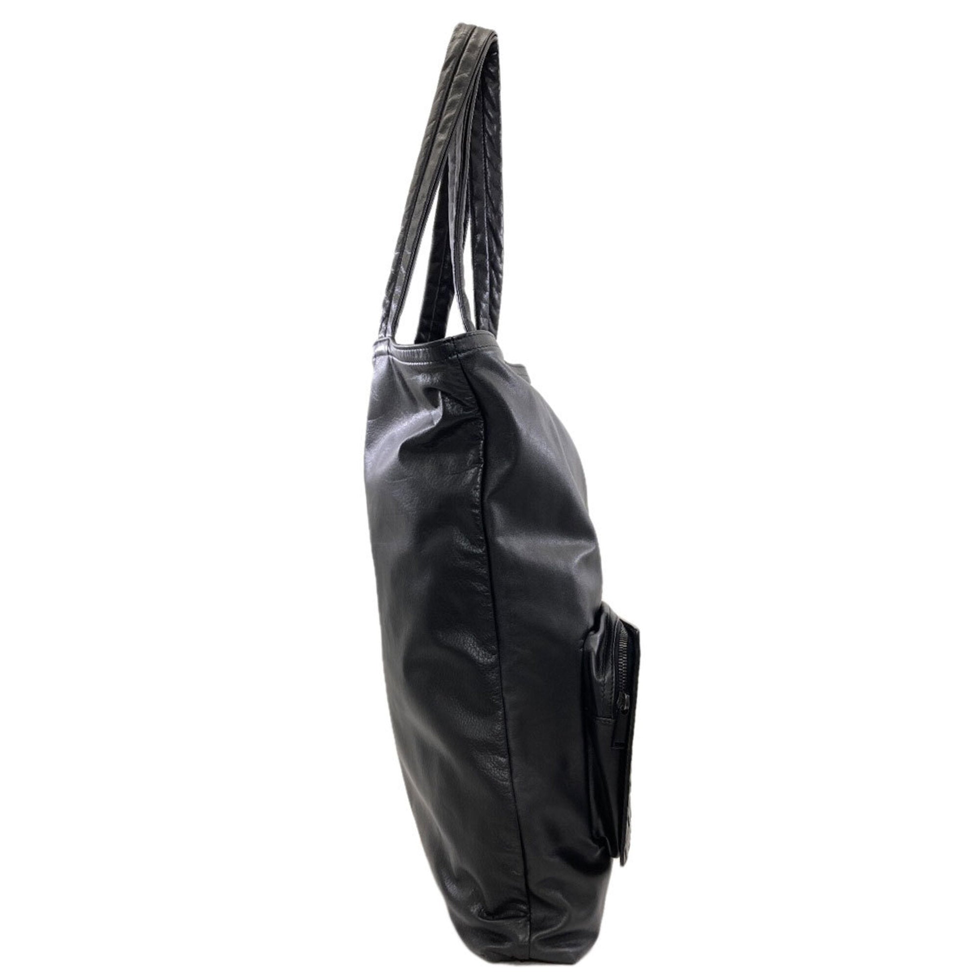 Bottega Veneta Black Leather Tote Bag (Pre-Owned)