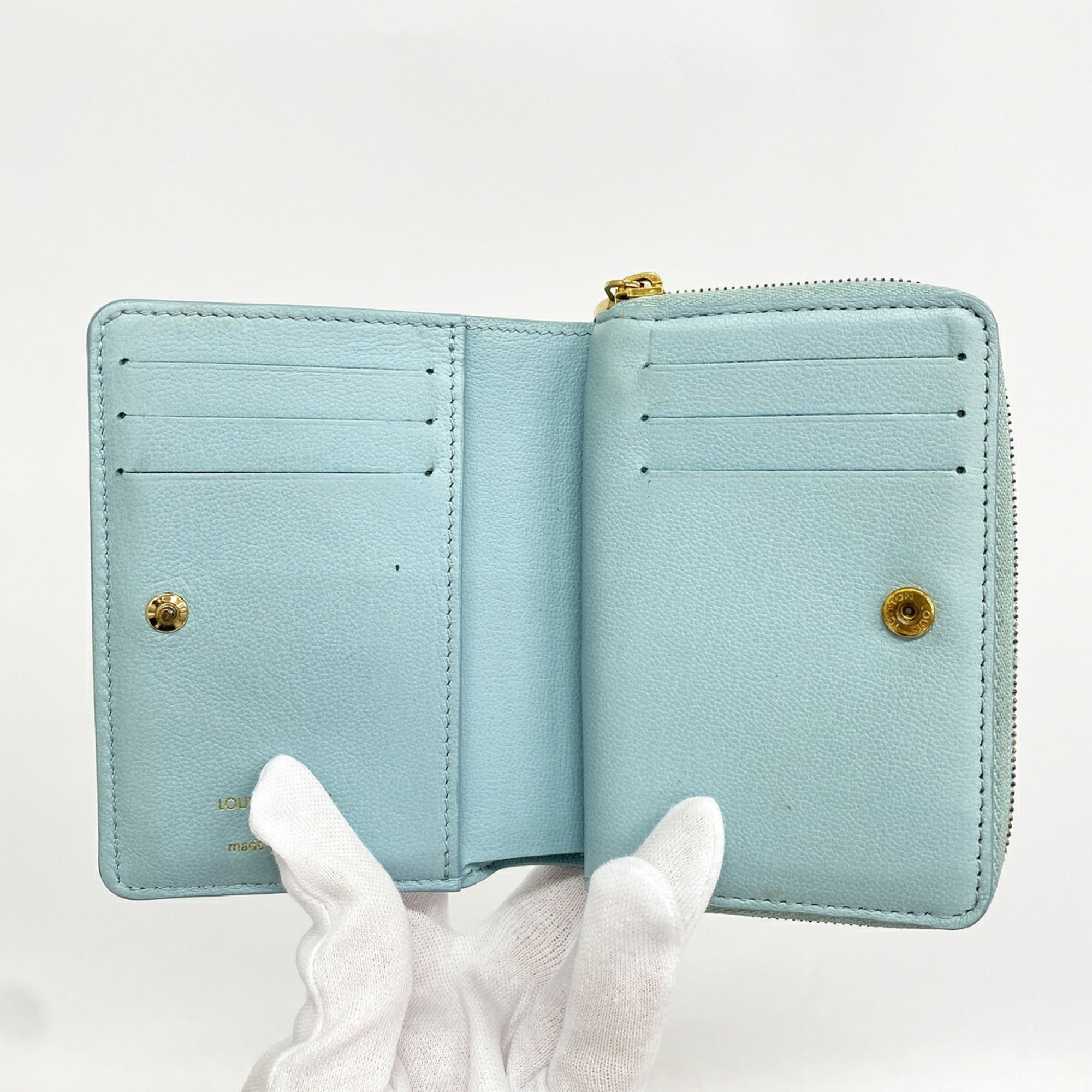 Louis Vuitton Blue Wallet (Bi-Fold) (Pre-Owned)