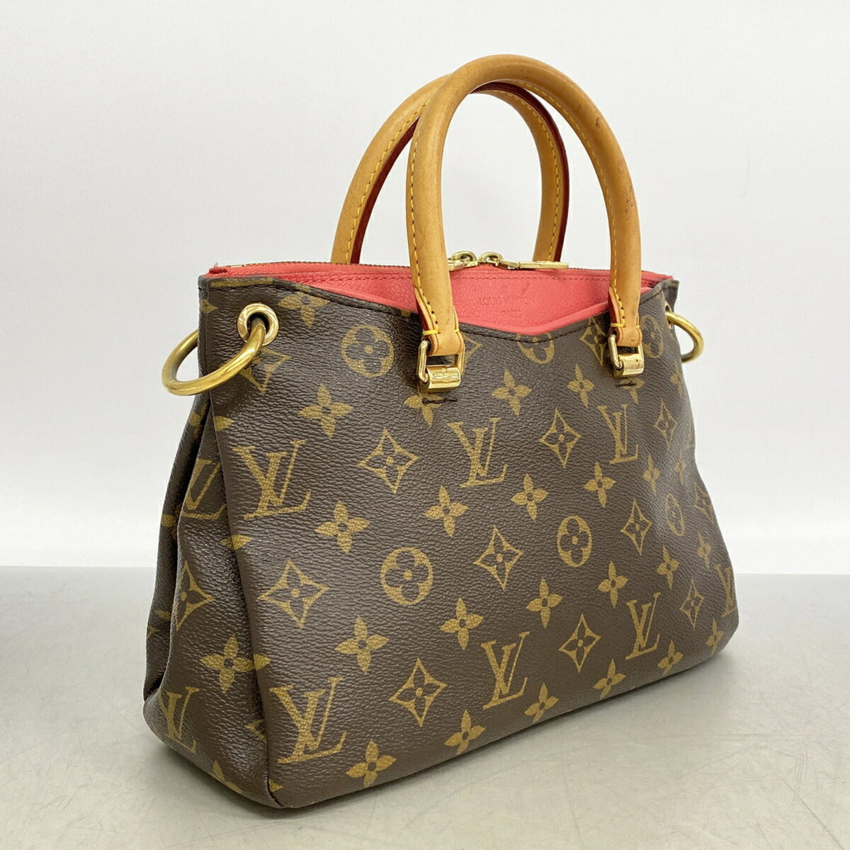 Louis Vuitton Brown Poppy Petal Handbag (Pre-Owned)