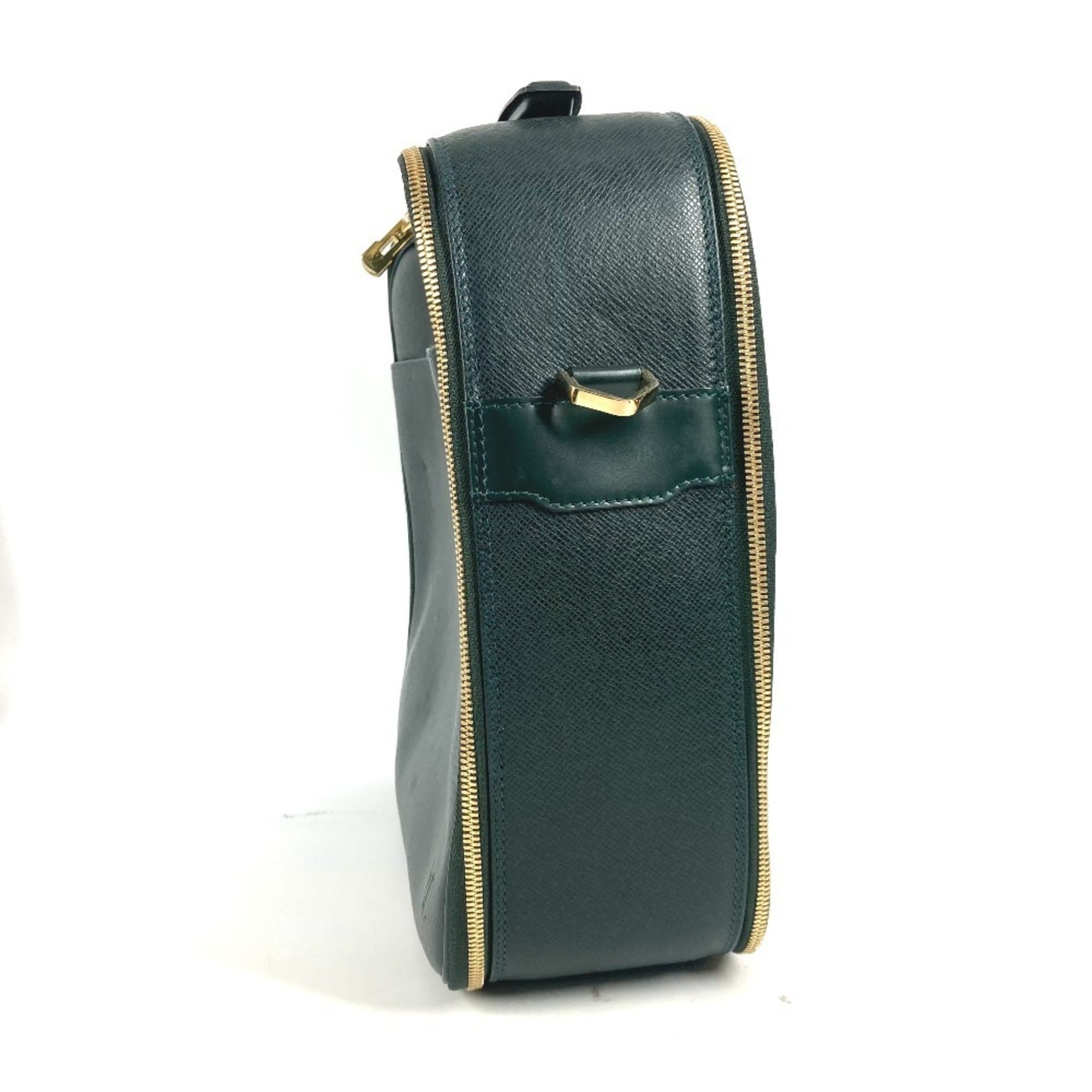 Louis Vuitton Episea Khaki Taiga Leather Handbag Shoulder Bag (Pre-Owned)