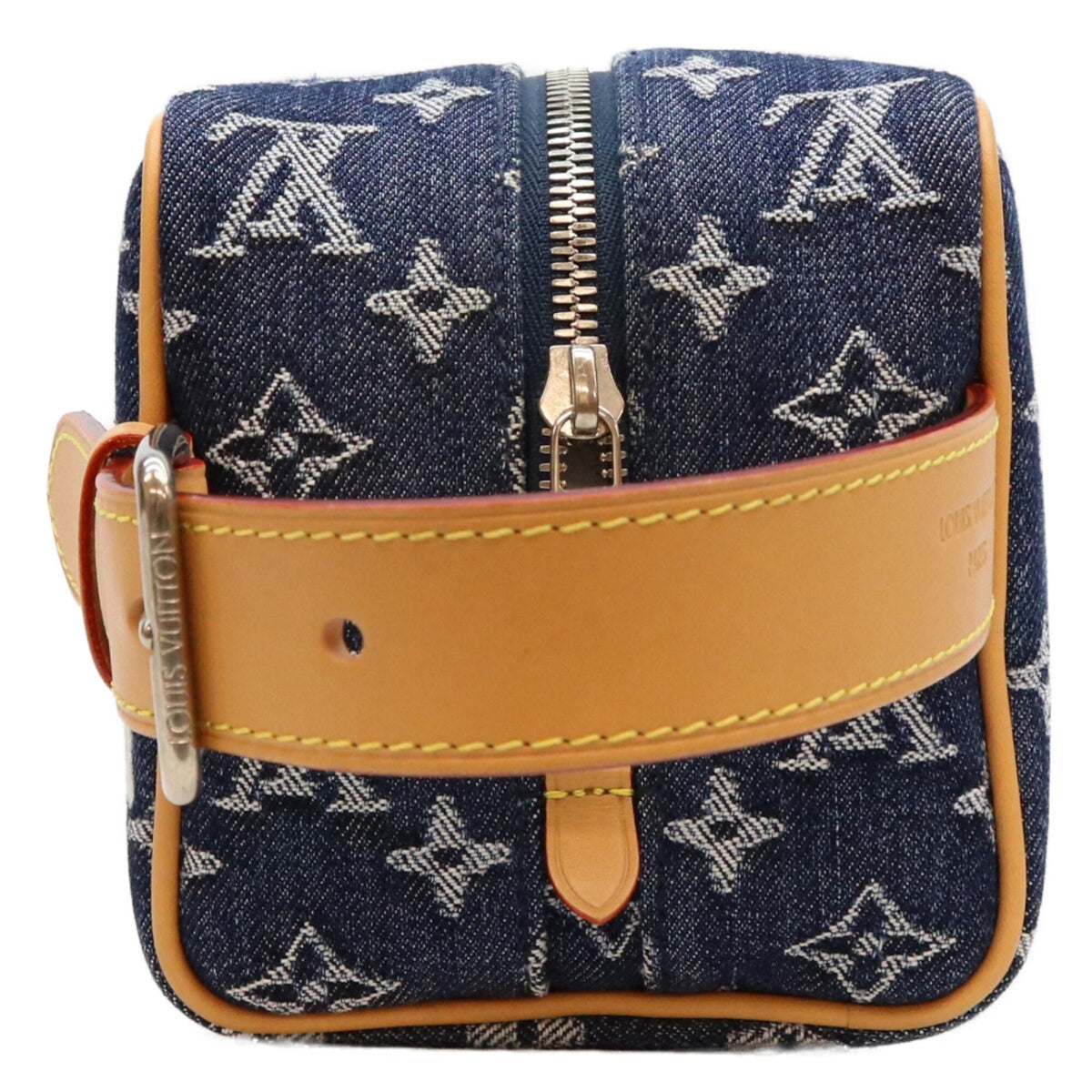 Louis Vuitton Dark Blue Monogram Denim Handbag (Pre-Owned)