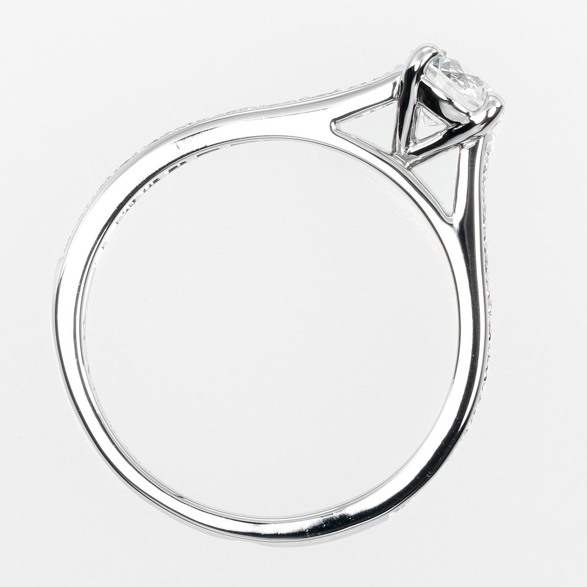 Van Cleef & Arpels Platinum 950 Band Ring (Pre-Owned)