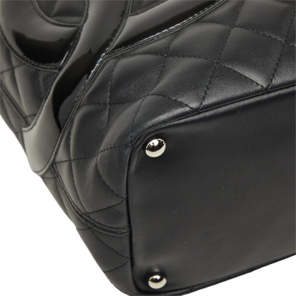 Chanel Black Cambon Ligne Handbag Tote Bag (Pre-Owned)