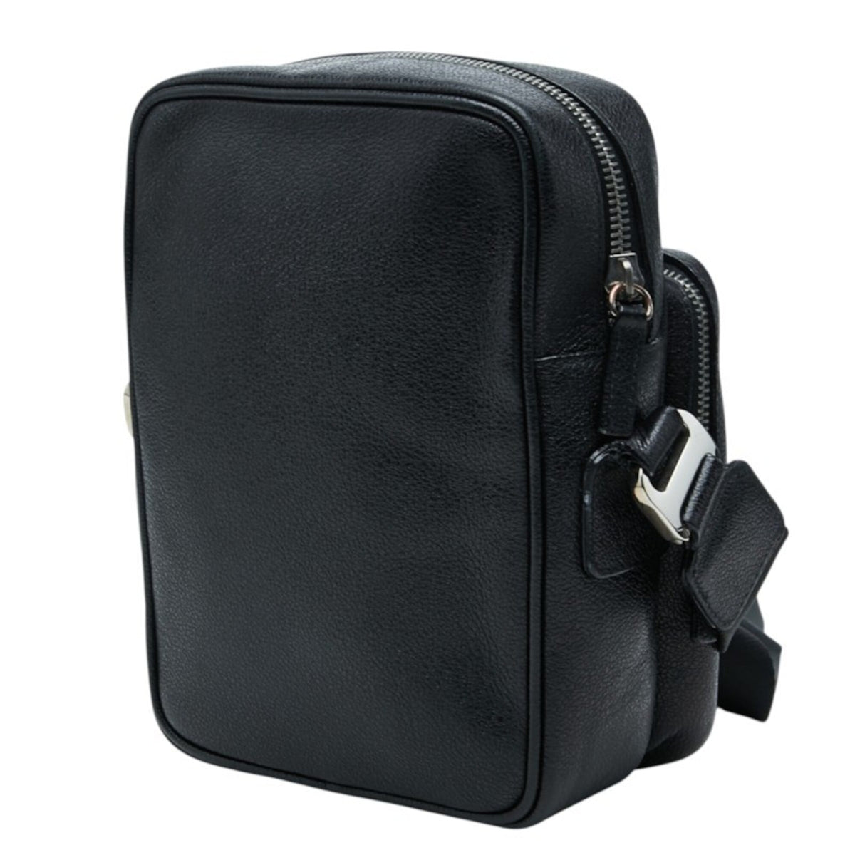 Bvlgari Black Leather Shoulder Bag (Pre-Owned)