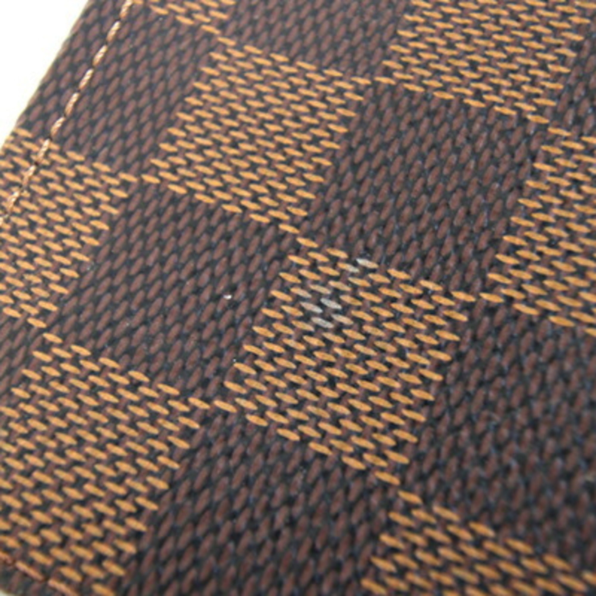Louis Vuitton Damier Damier Canvas Ebene Handbag (Pre-Owned)