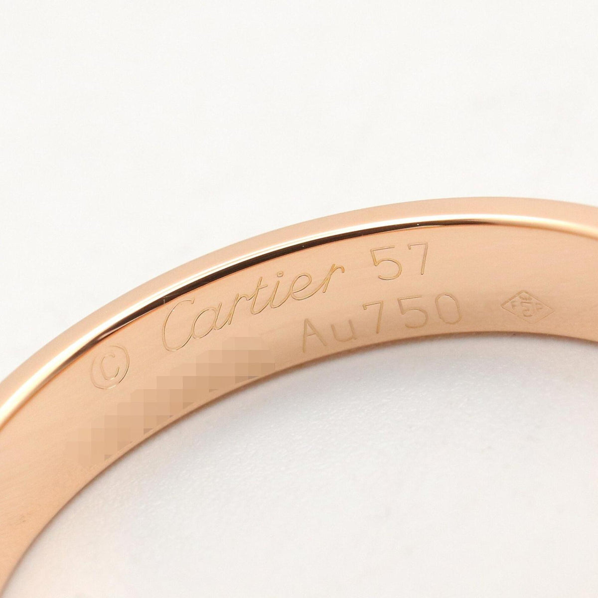 Cartier Pink Gold Pink Gold (18K) Band Ring (Pre-Owned)