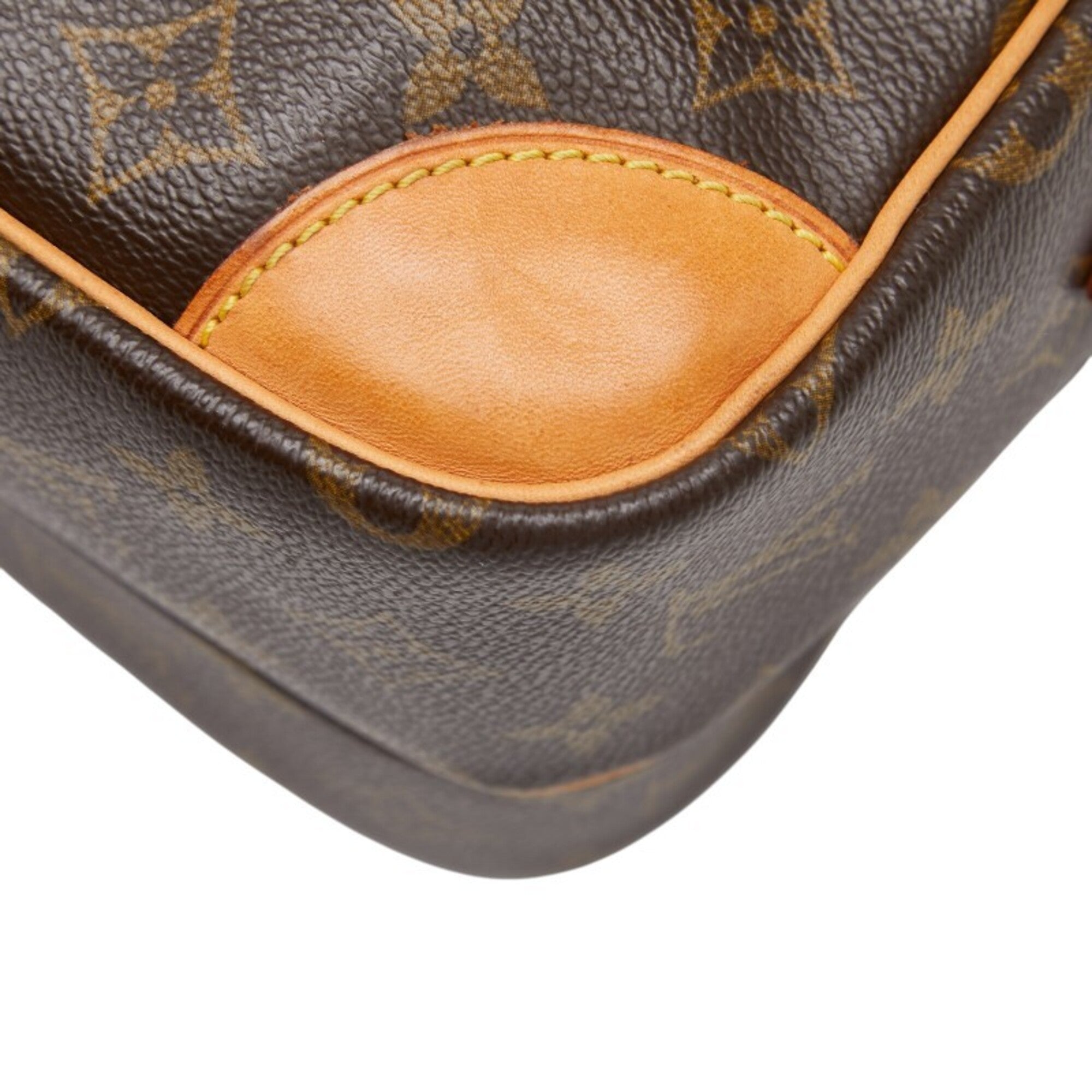 Louis Vuitton Brown Pvc Leather Shoulder Bag (Pre-Owned)