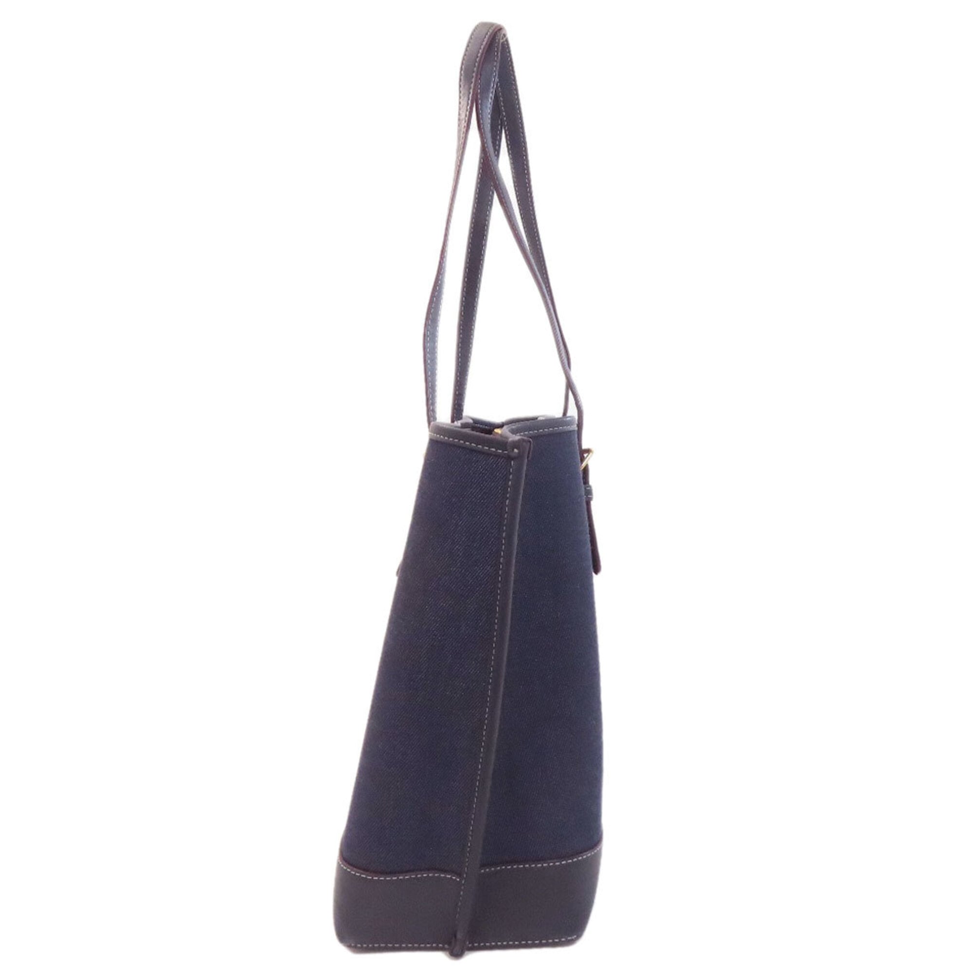 Coach Blue Denim Tote Bag (Pre-Owned)