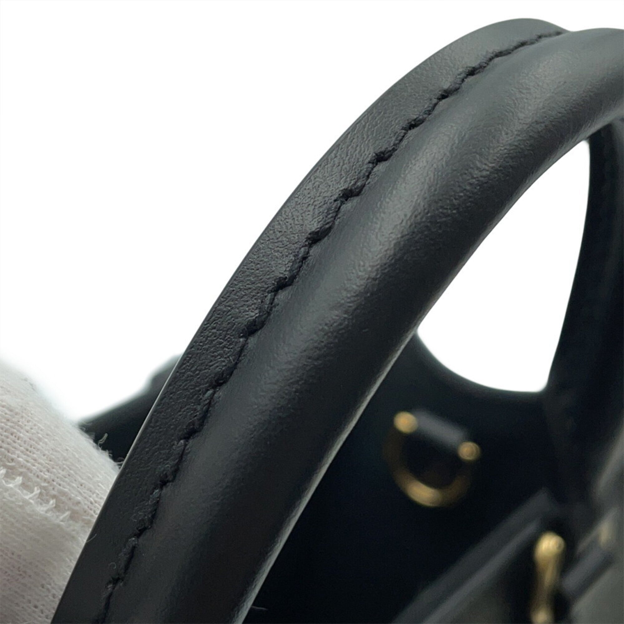 Louis Vuitton Noir Monogram Empreinte Handbag (Pre-Owned)