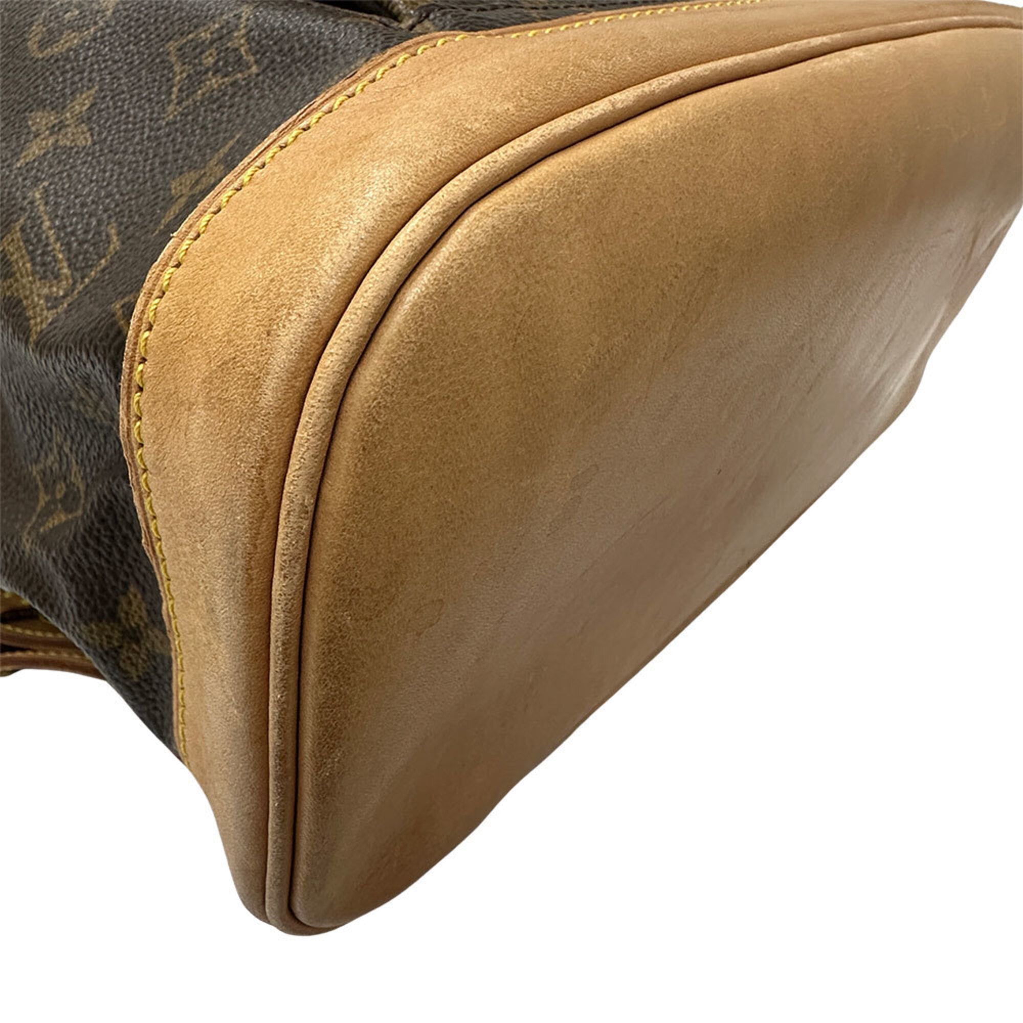 Louis Vuitton Brown Monogram Canvas Handbag (Pre-Owned)
