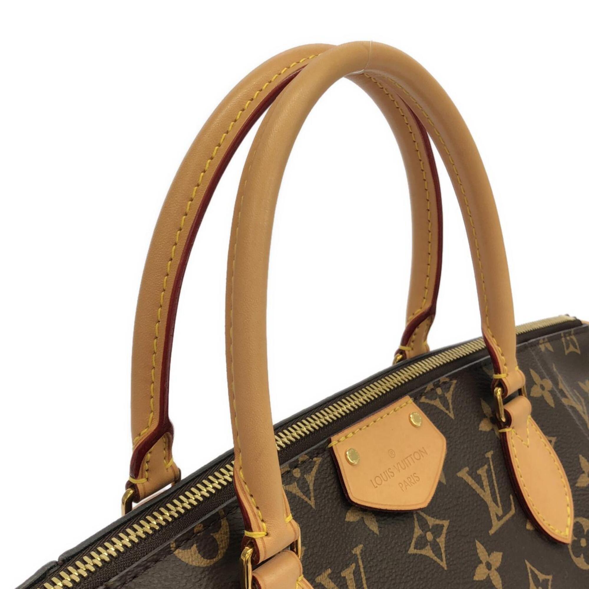 Louis Vuitton Marron Coated Canvas Handbag (Pre-Owned)