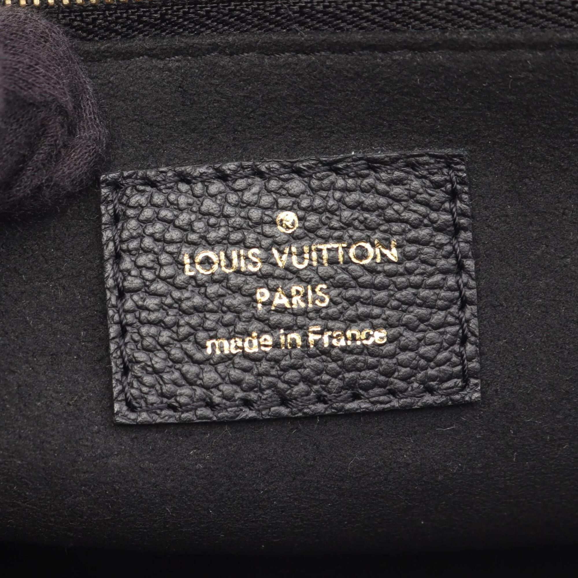 Louis Vuitton Black Monogram Empreinte Leather Handbag Shoulder Bag (Pre-Owned)