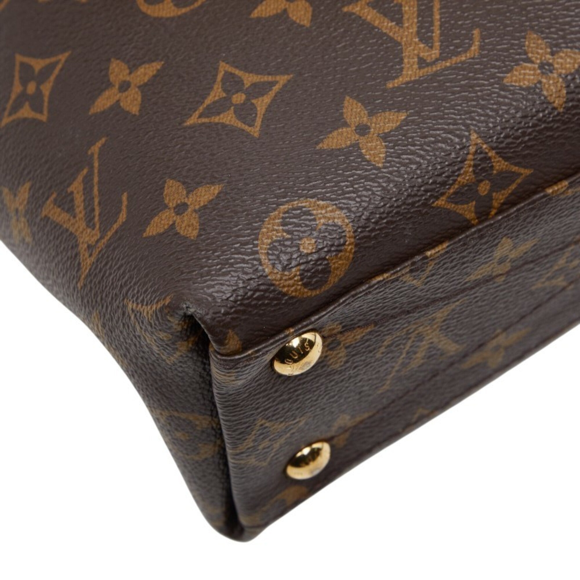 Louis Vuitton Cerise Monogram Red Brown Monogram Handbag Shoulder Bag (Pre-Owned)