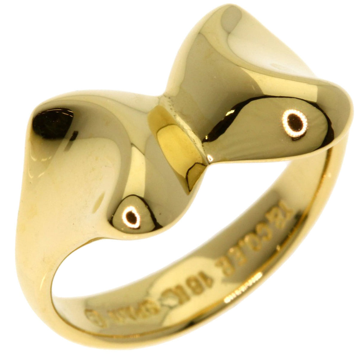 Tiffany Yellow Gold (18K) Band Ring (Pre-Owned)