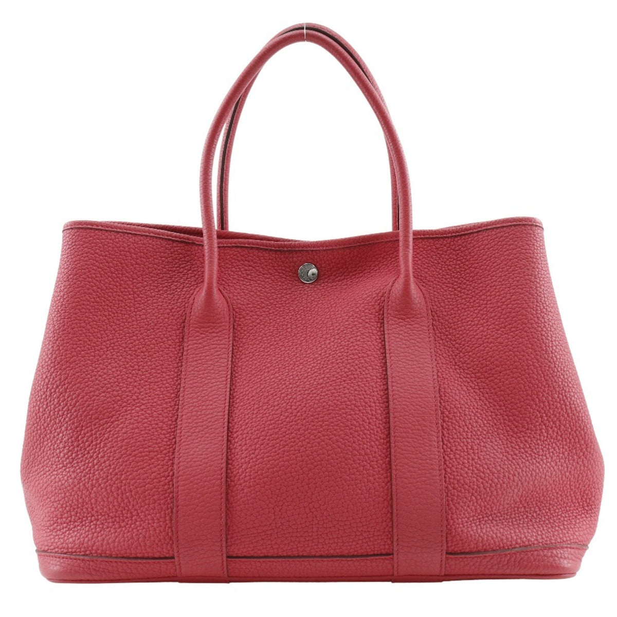 Hermes Garden Pink Negonda Leather Tote Bag (Pre-Owned)
