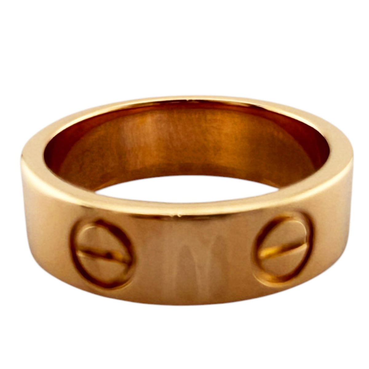 Cartier Pink Gold Pink Gold (18K) Band Ring (Pre-Owned)