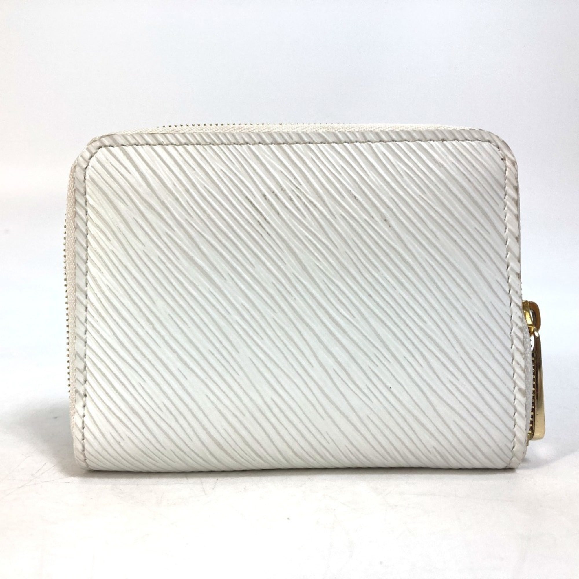 Louis Vuitton Epi Blanc White Epi Leather Coin Purse/Coin Case (Pre-Owned)
