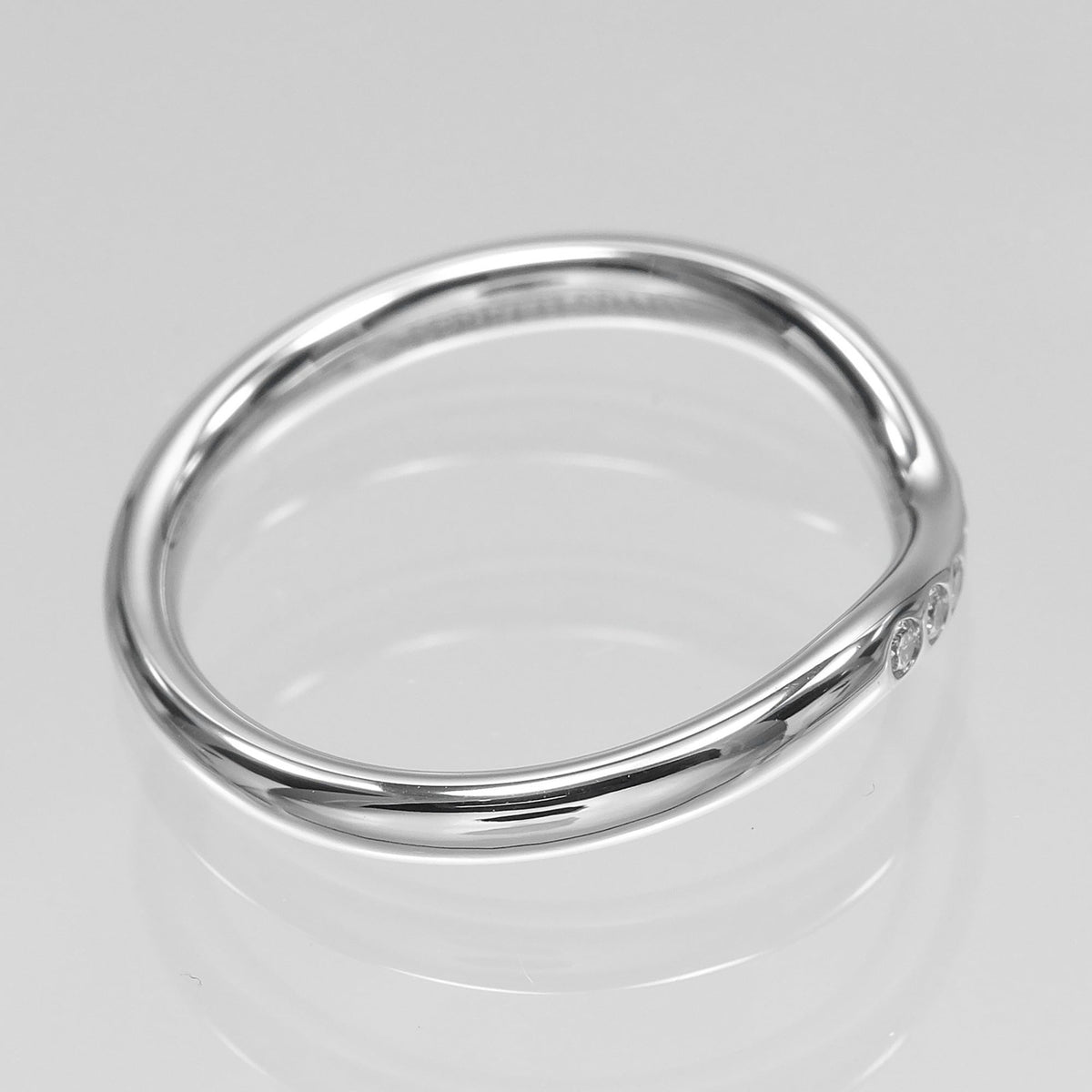 Tiffany Platinum 950 Band Ring (Pre-Owned)