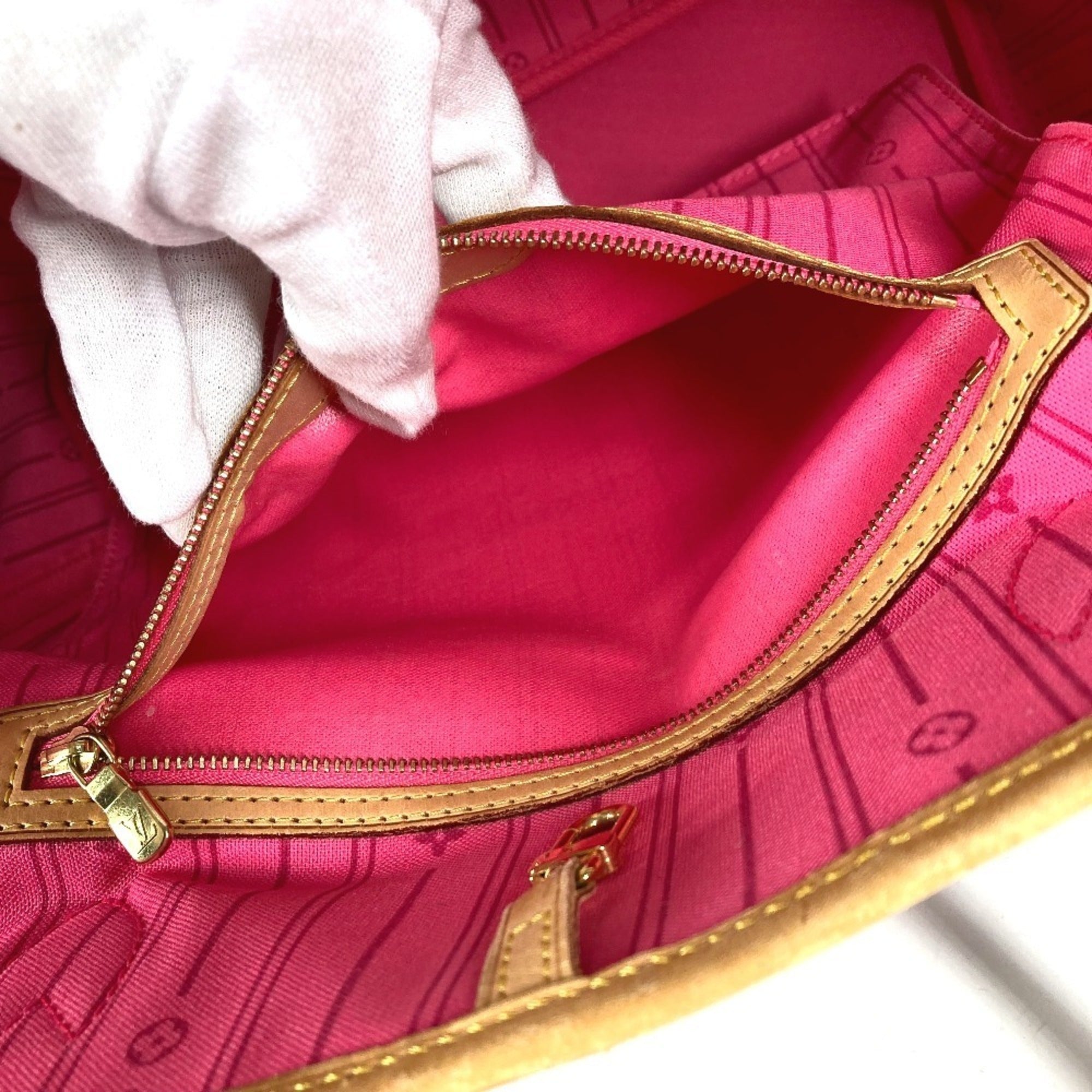 Louis Vuitton Monogram Brown Rose Monogram Shoulder Bag Tote Bag (Pre-Owned)