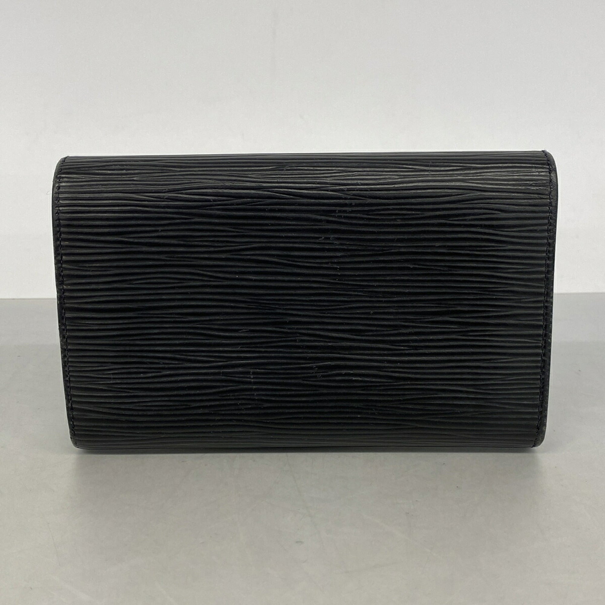 Louis Vuitton Noir Wallet (Bi-Fold) (Pre-Owned)