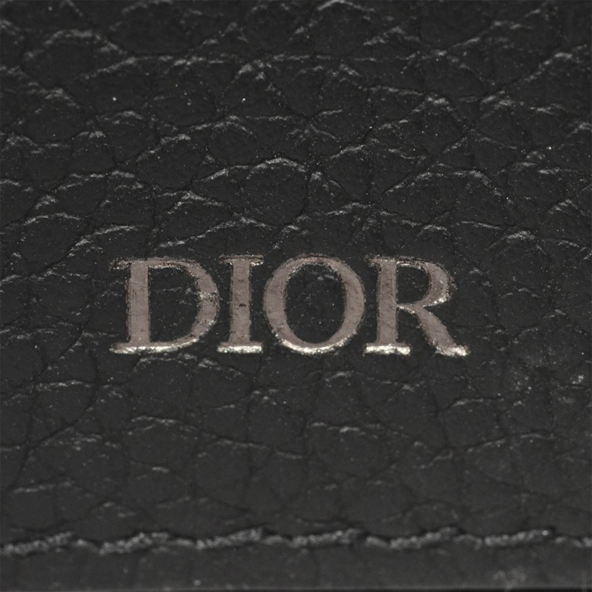 Christian Dior Beige Black Cotton Fabric Leather Shoulder Bag (Pre-Owned)