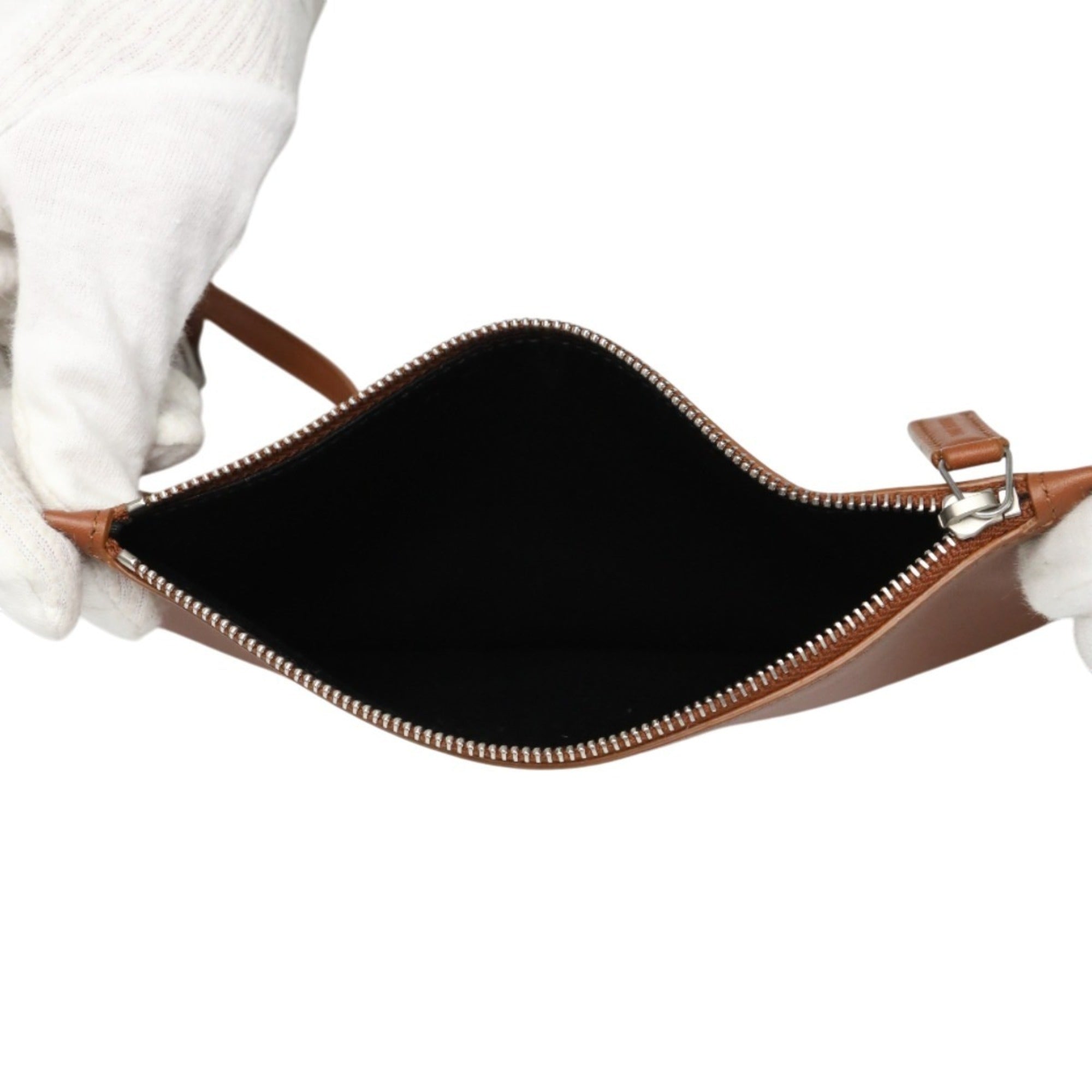 Yves Saint Laurent Brown Canvas Shoulder Bag (Pre-Owned)