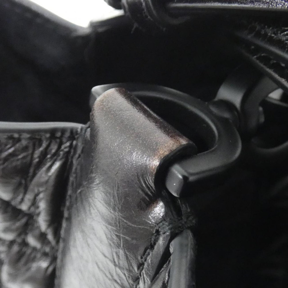 Christian Dior Black Leather Handbag (Pre-Owned)