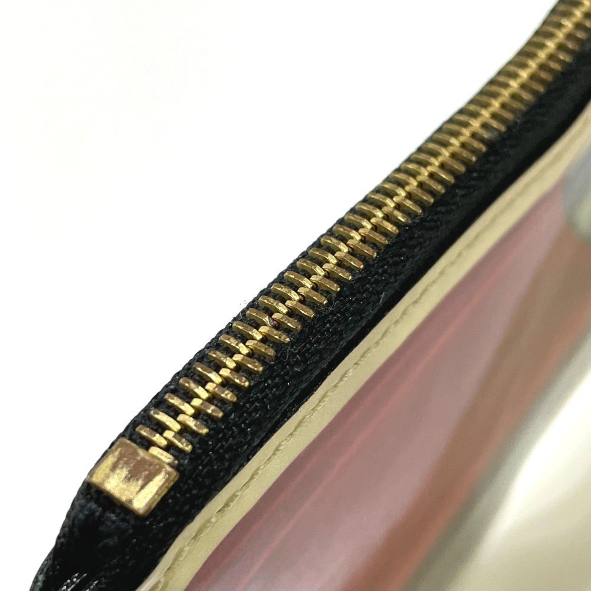 Louis Vuitton Vernis Galle Red Color Vernis Coin Purse/Coin Case (Pre-Owned)
