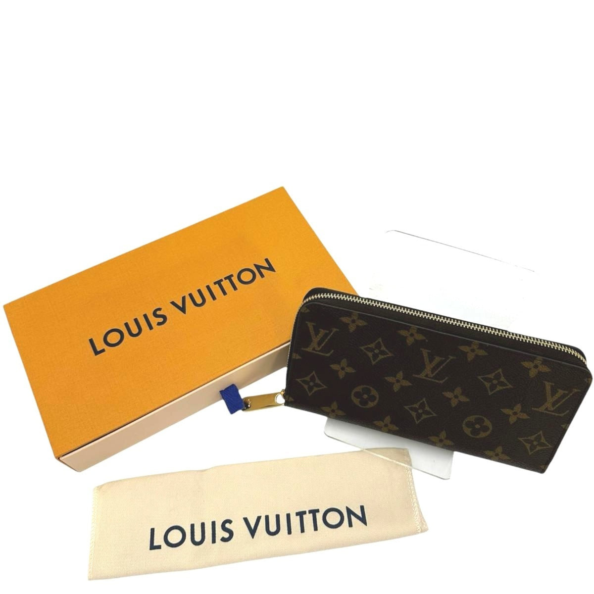 Louis Vuitton Monogram Brown Monogram Long Wallet (Bi-Fold) (Pre-Owned)